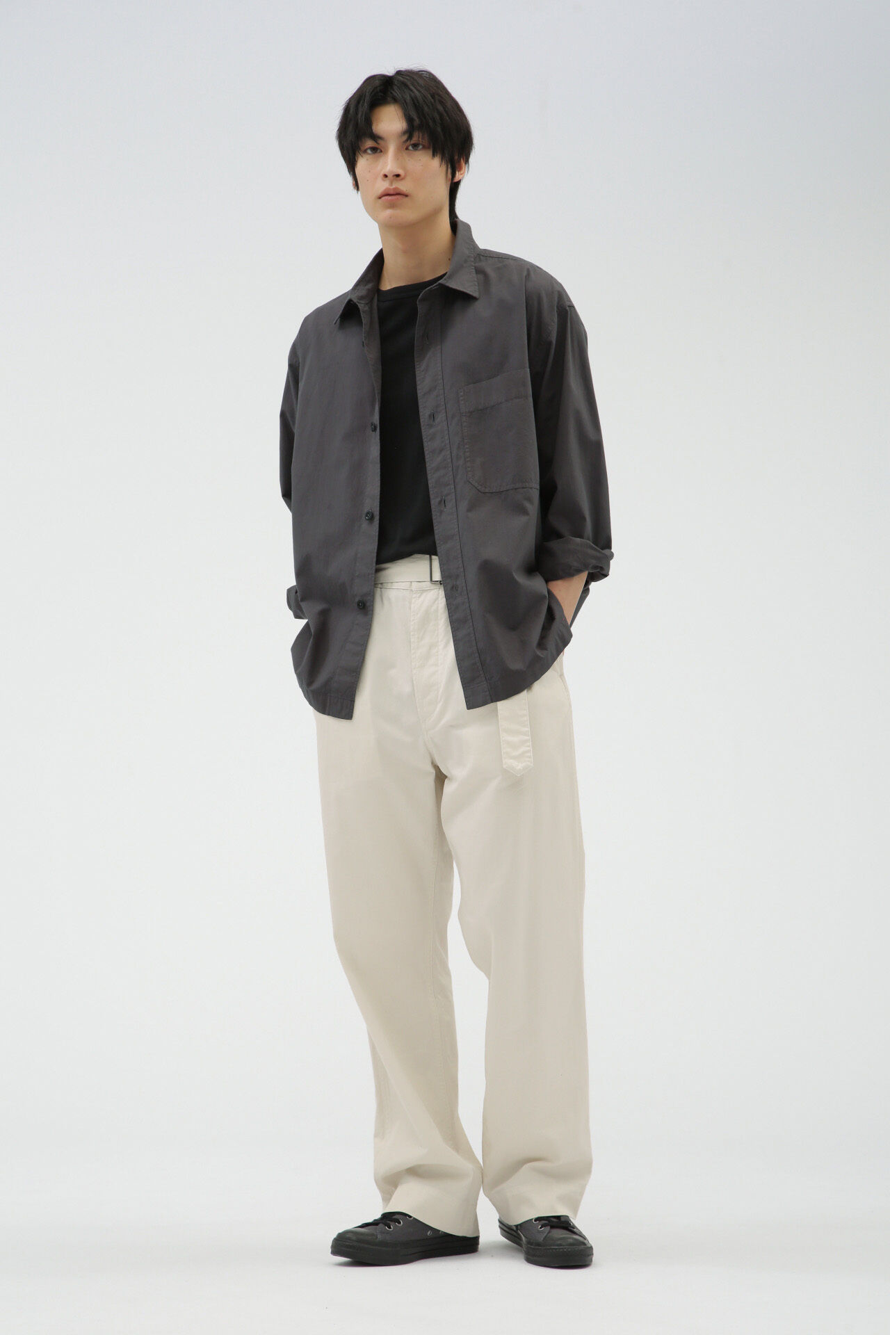 MHL.「LIGHT ORGANIC COTTON DRILL」|その他|WHITE