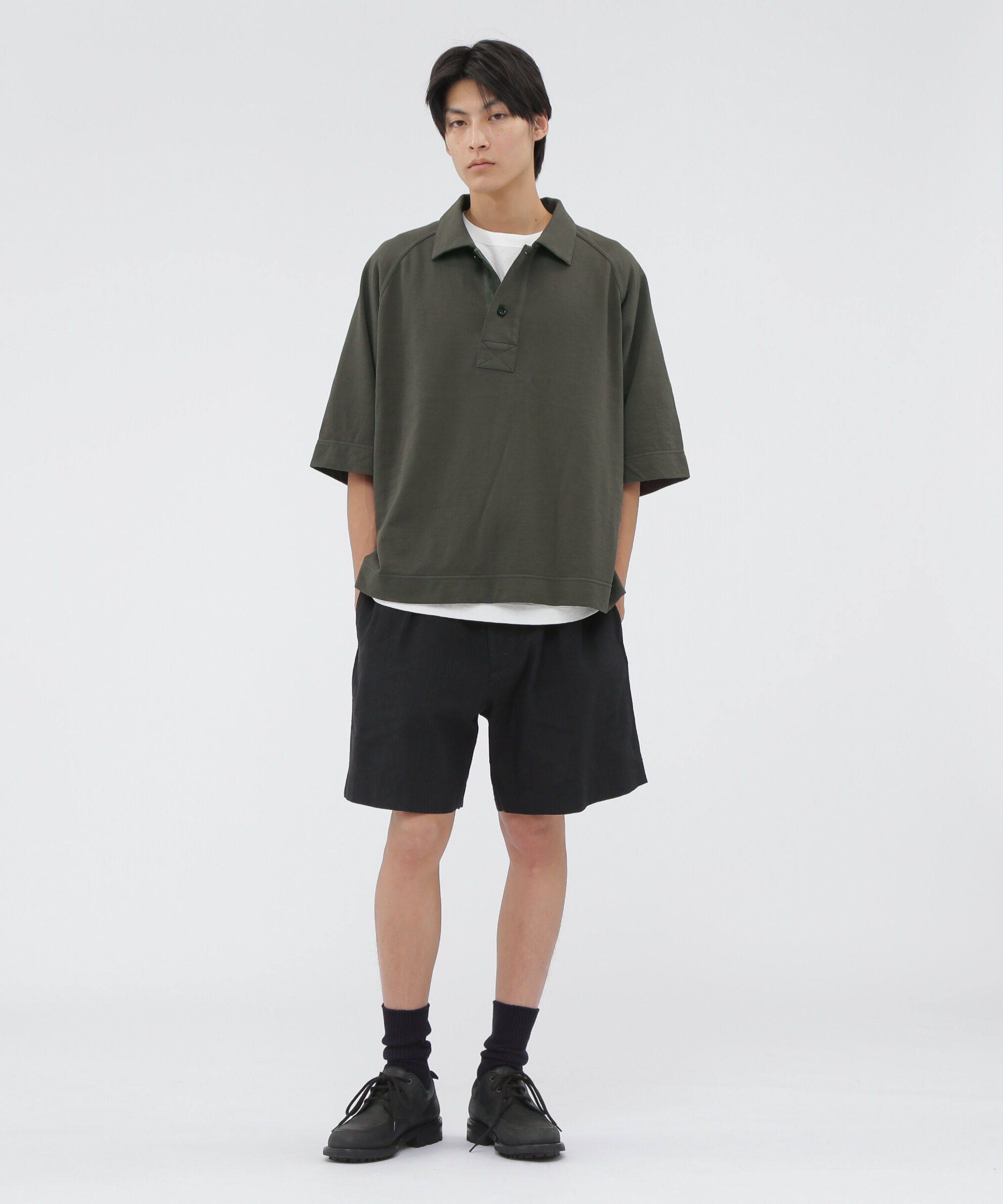 MHL.「DRY LIGHT LOOPBACK JERSEY TOP」|Tシャツ・カットソー|