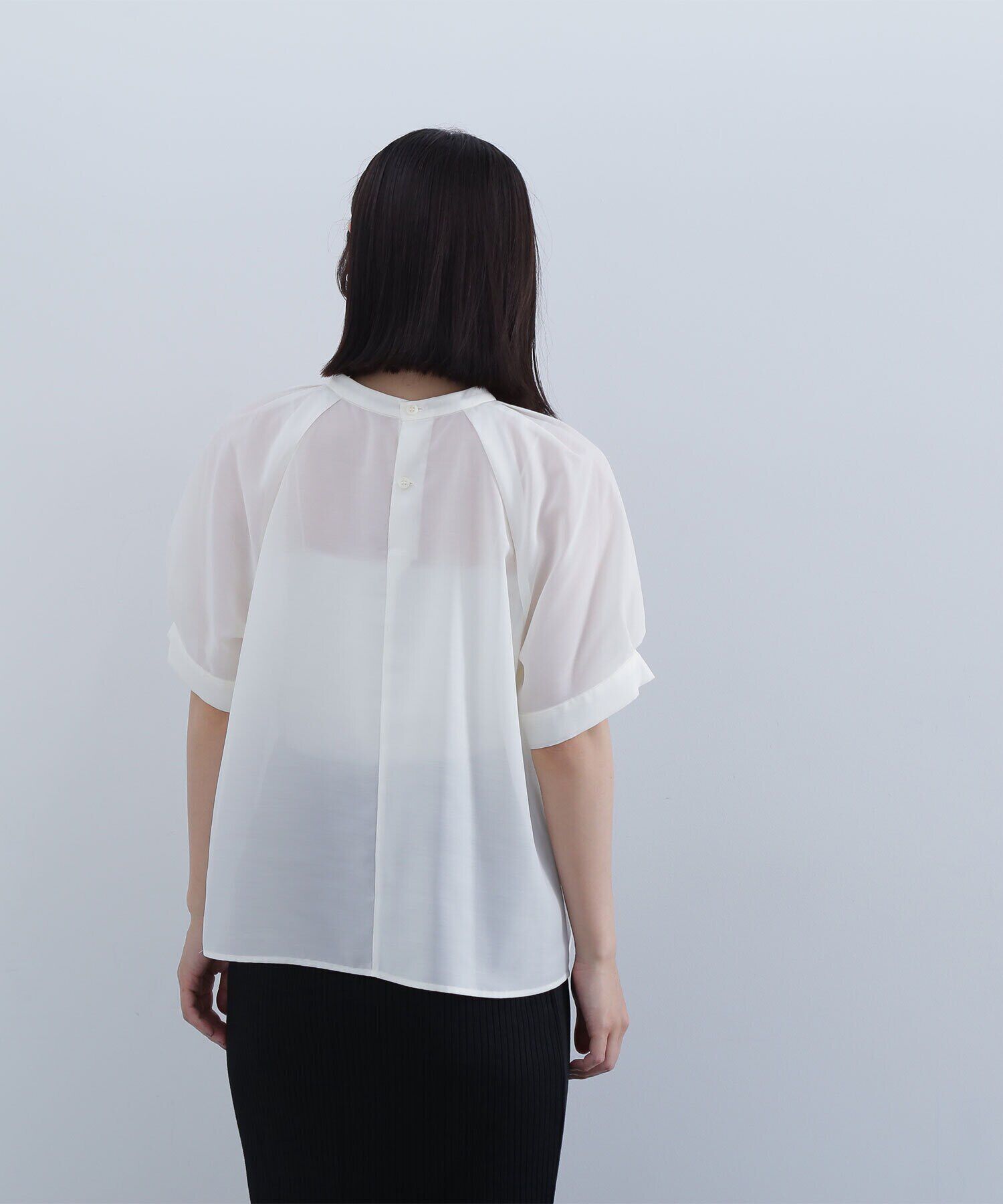  「シアータックスリーブブラウス」|シャツ・ブラウス|
