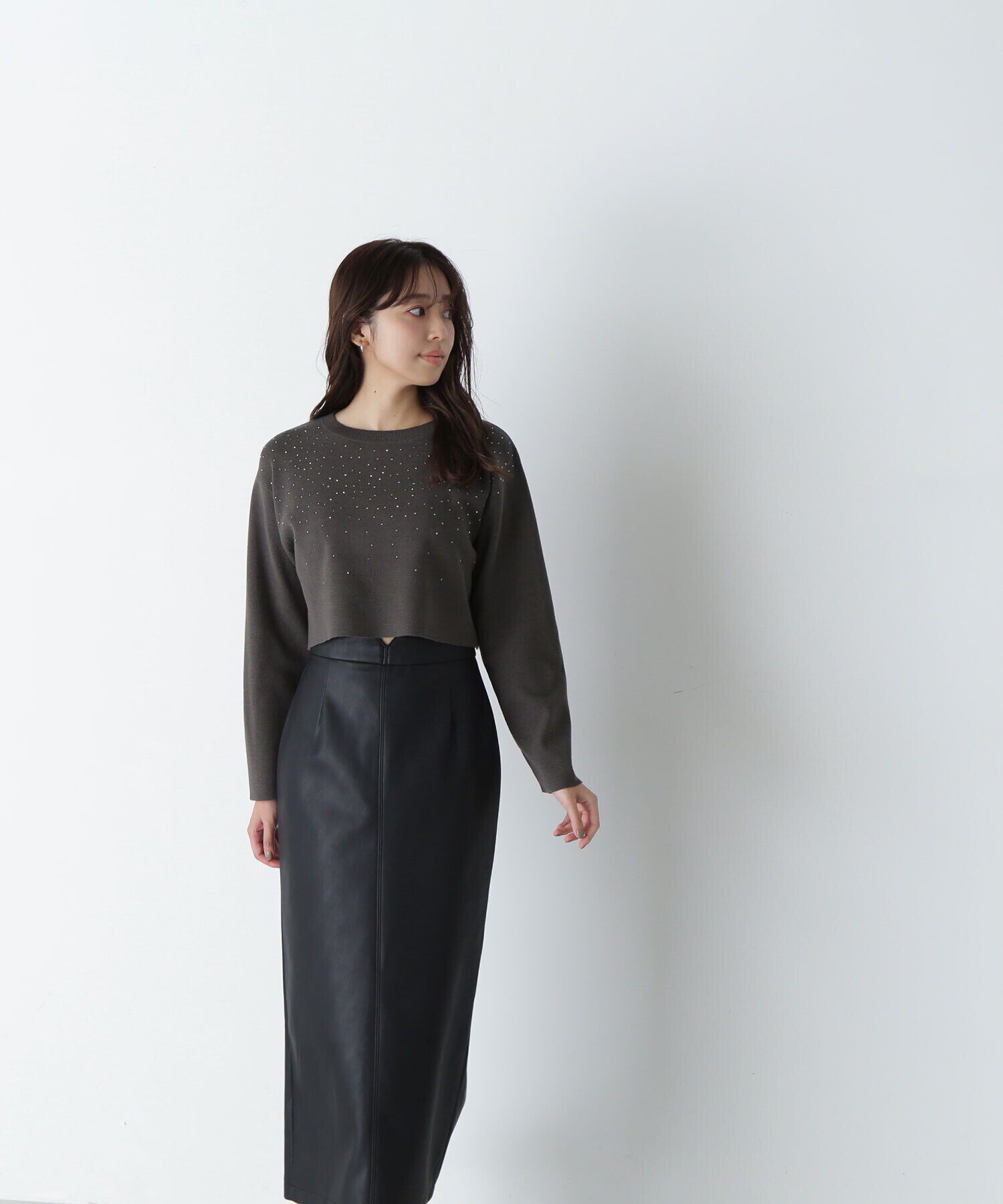  「ホットフィットショートニット　24AW」|ニット・セーター|