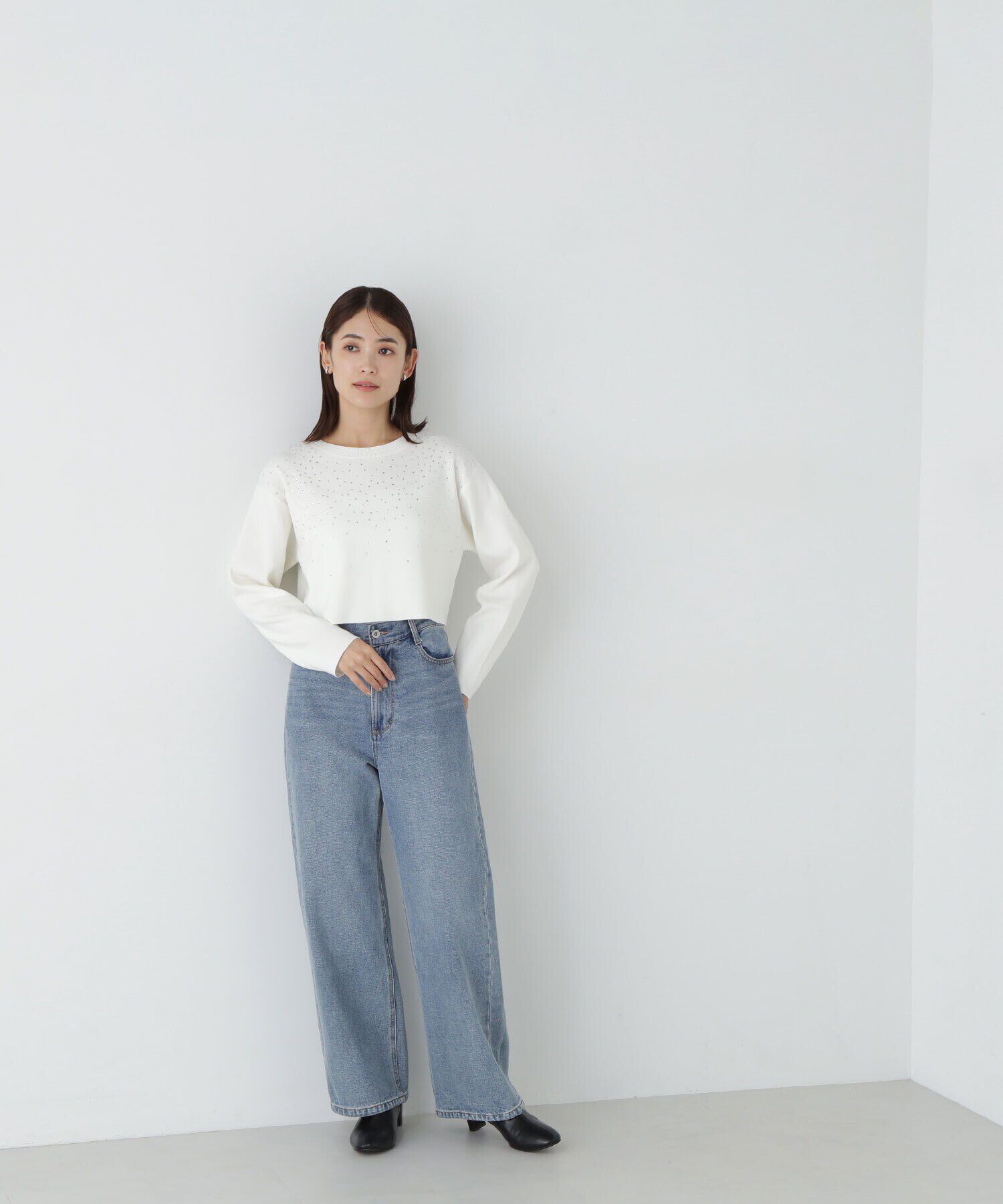  「ホットフィットショートニット　24AW」|ニット・セーター|