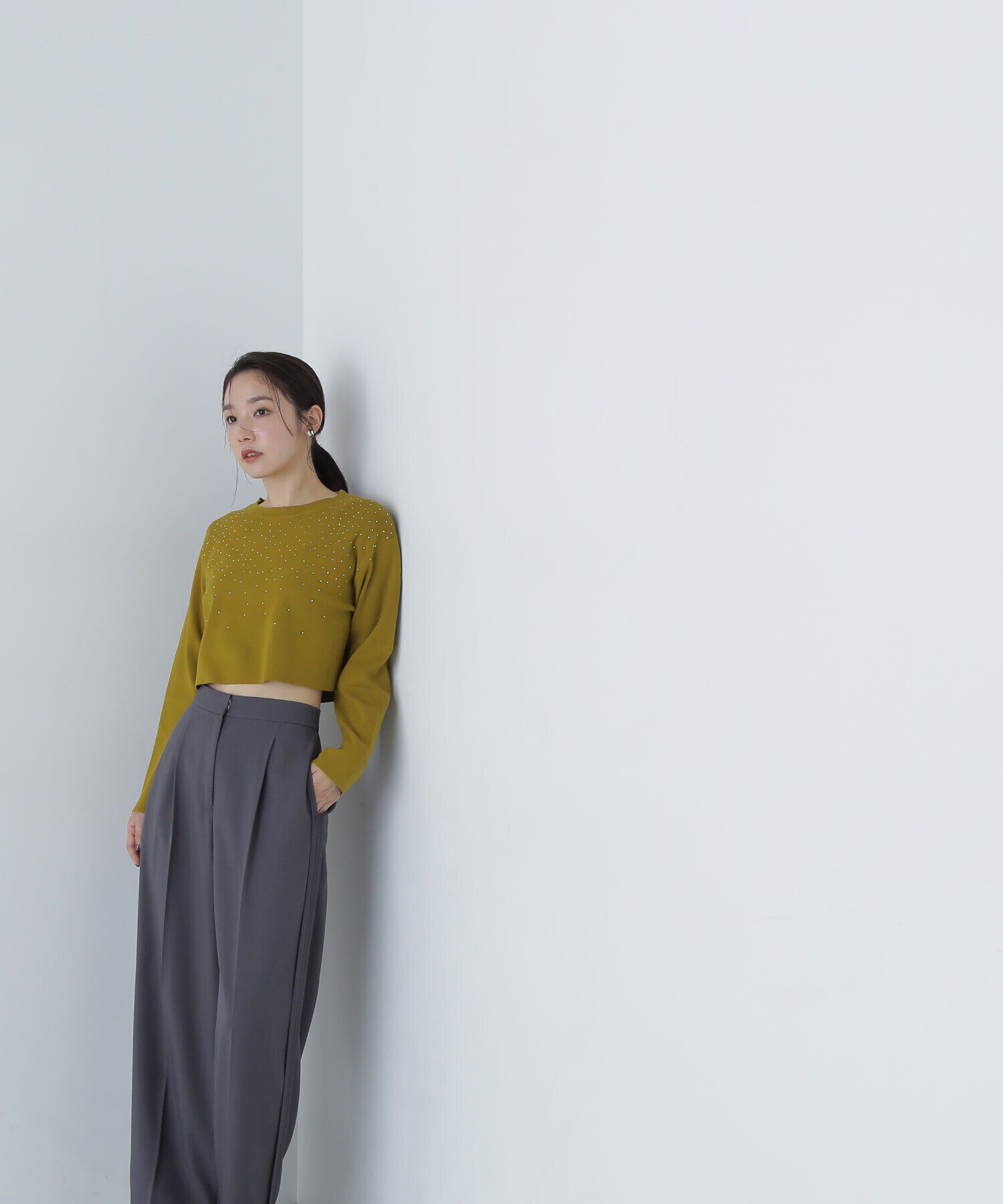  「ホットフィットショートニット　24AW」|ニット・セーター|