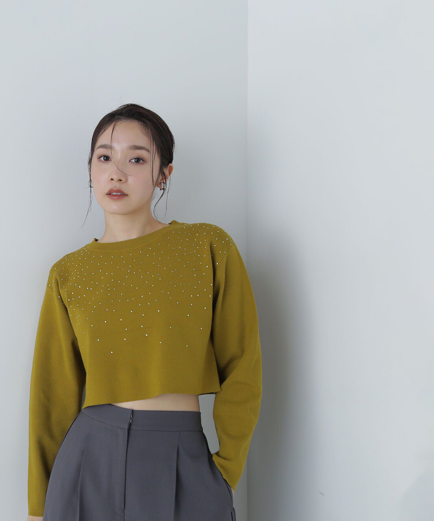  「ホットフィットショートニット　24AW」|ニット・セーター|