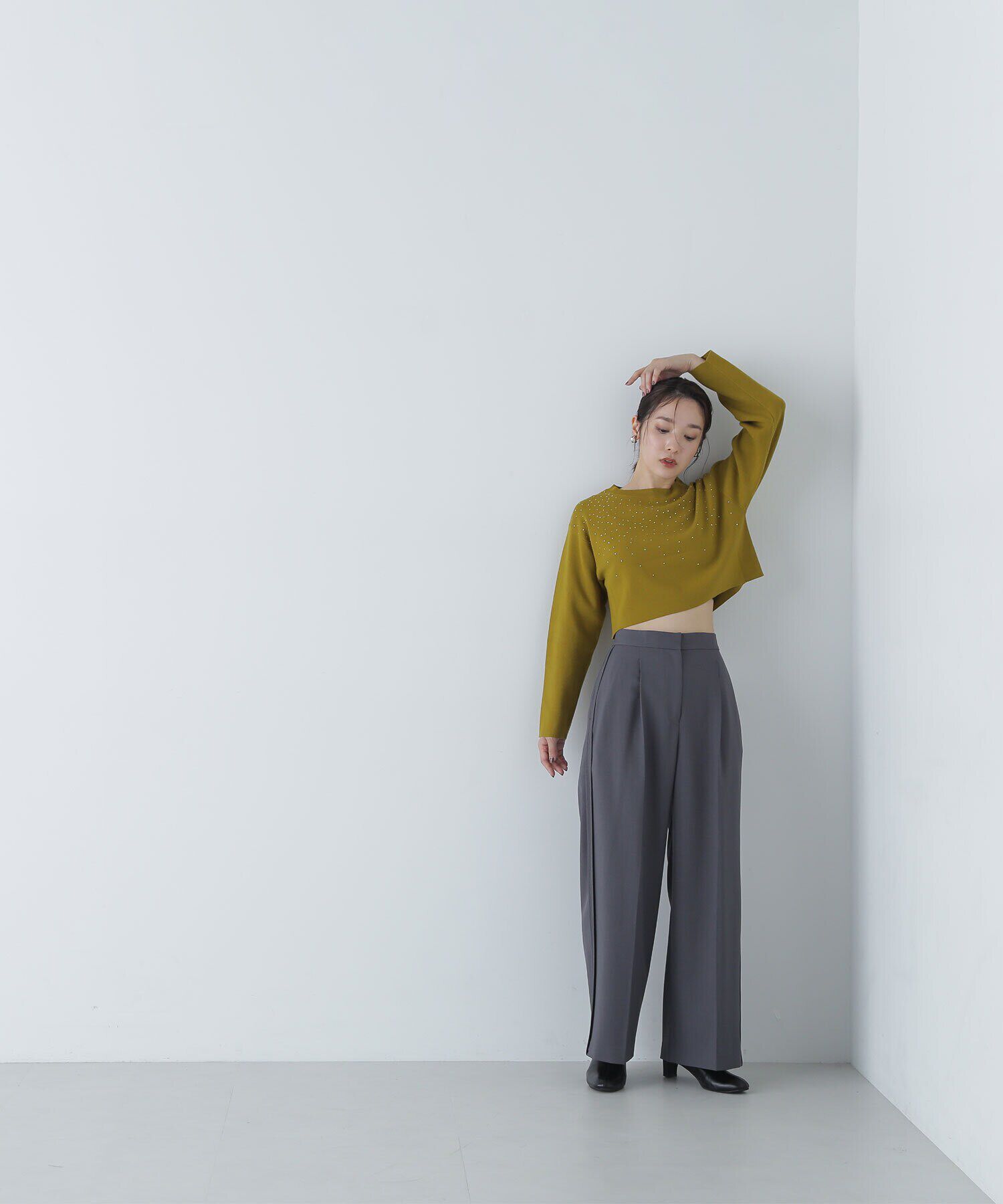  「ホットフィットショートニット　24AW」|ニット・セーター|