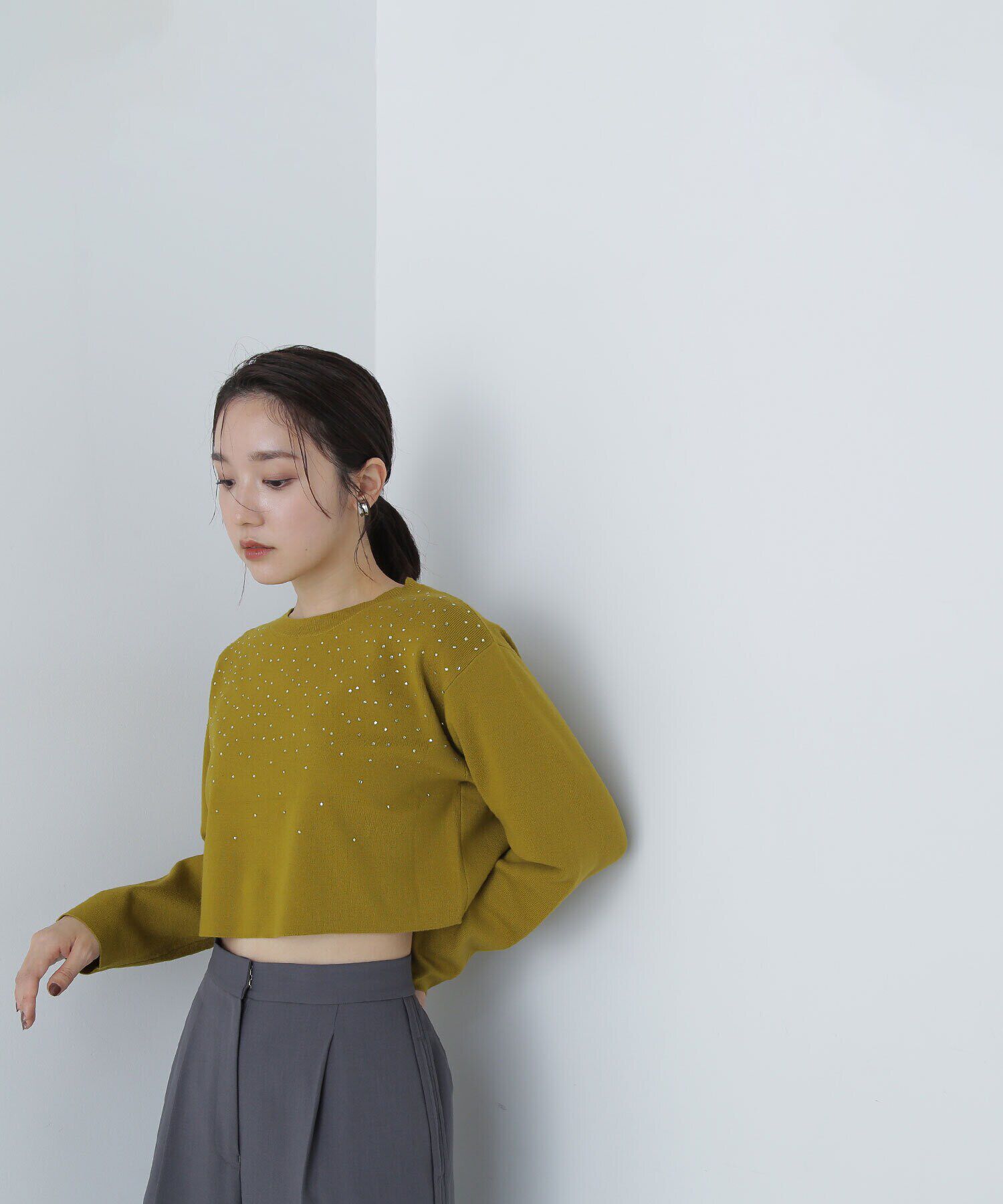  「ホットフィットショートニット　24AW」|ニット・セーター|