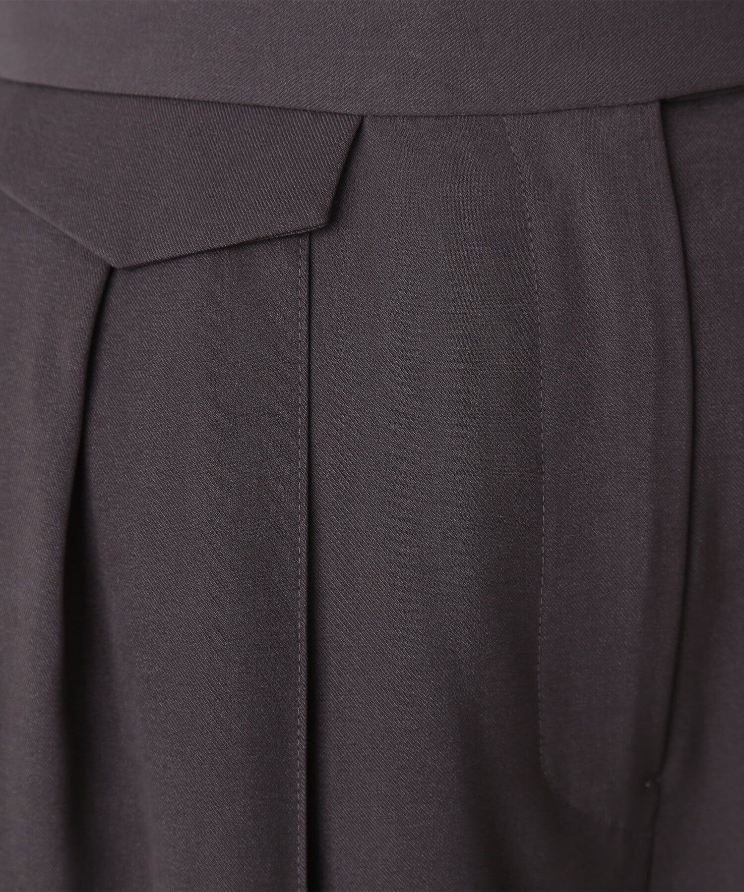  「メタルポイントタックワイドパンツ」|その他|