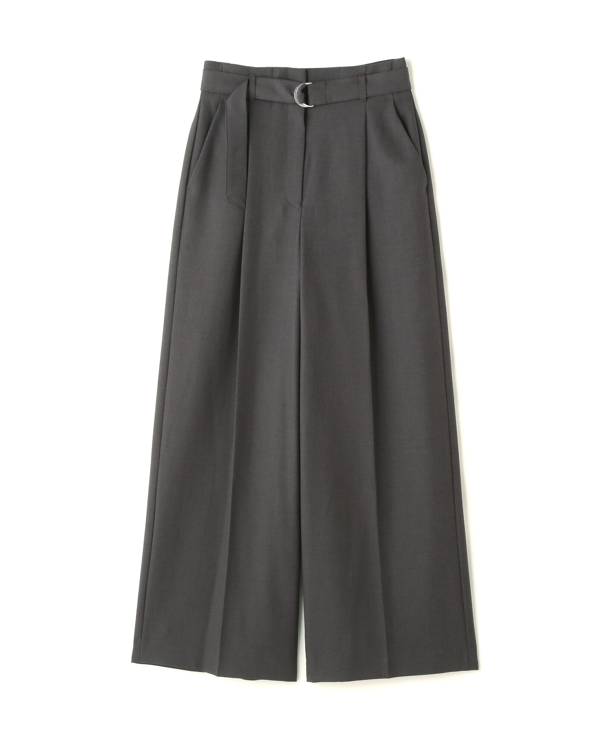  「＜リラクシーセットアップシリーズ＞ベルテッドワイドパンツ」|その他|