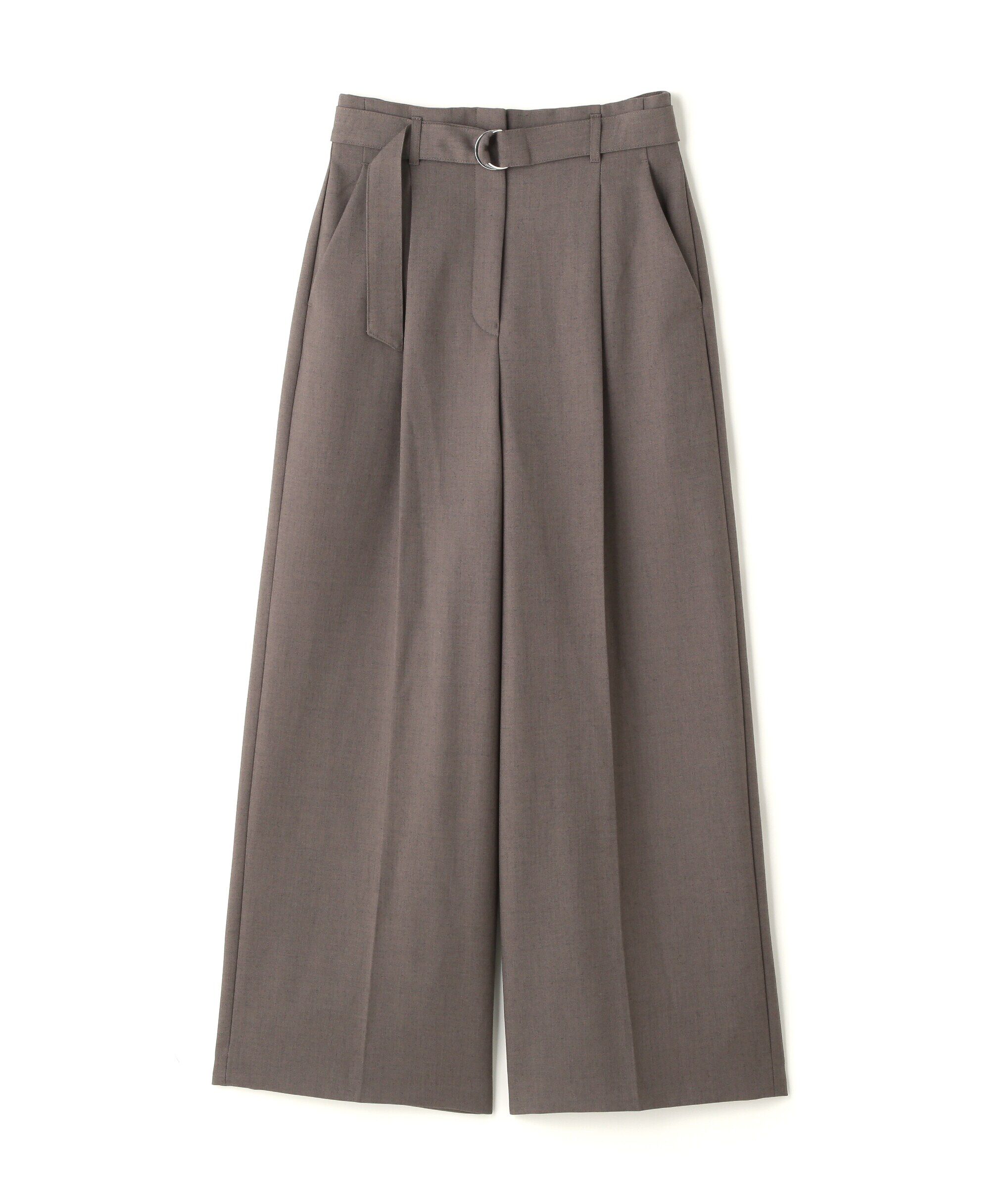  「＜リラクシーセットアップシリーズ＞ベルテッドワイドパンツ」|その他|