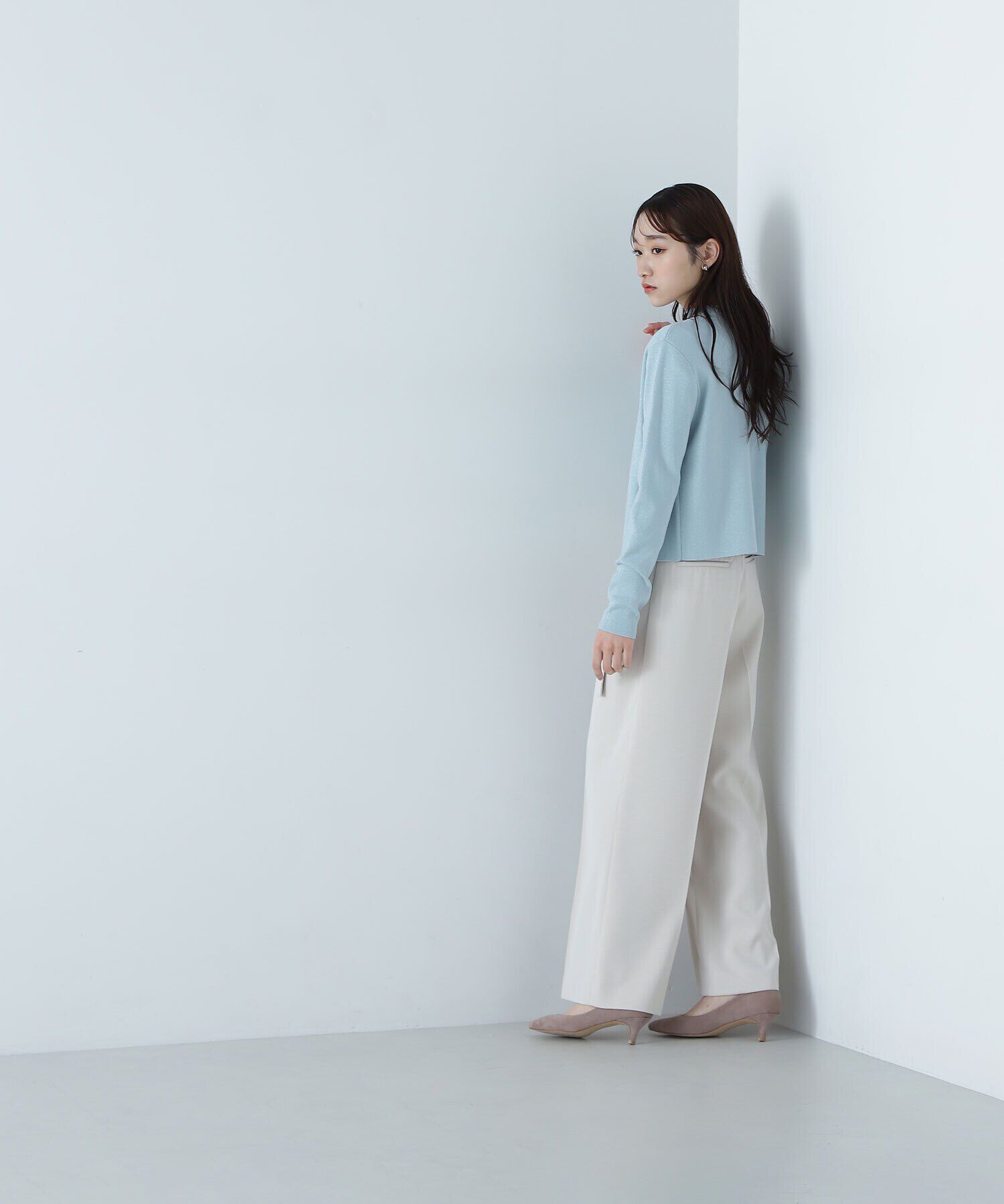  「ハイウエストベルテッドパンツ」|その他|