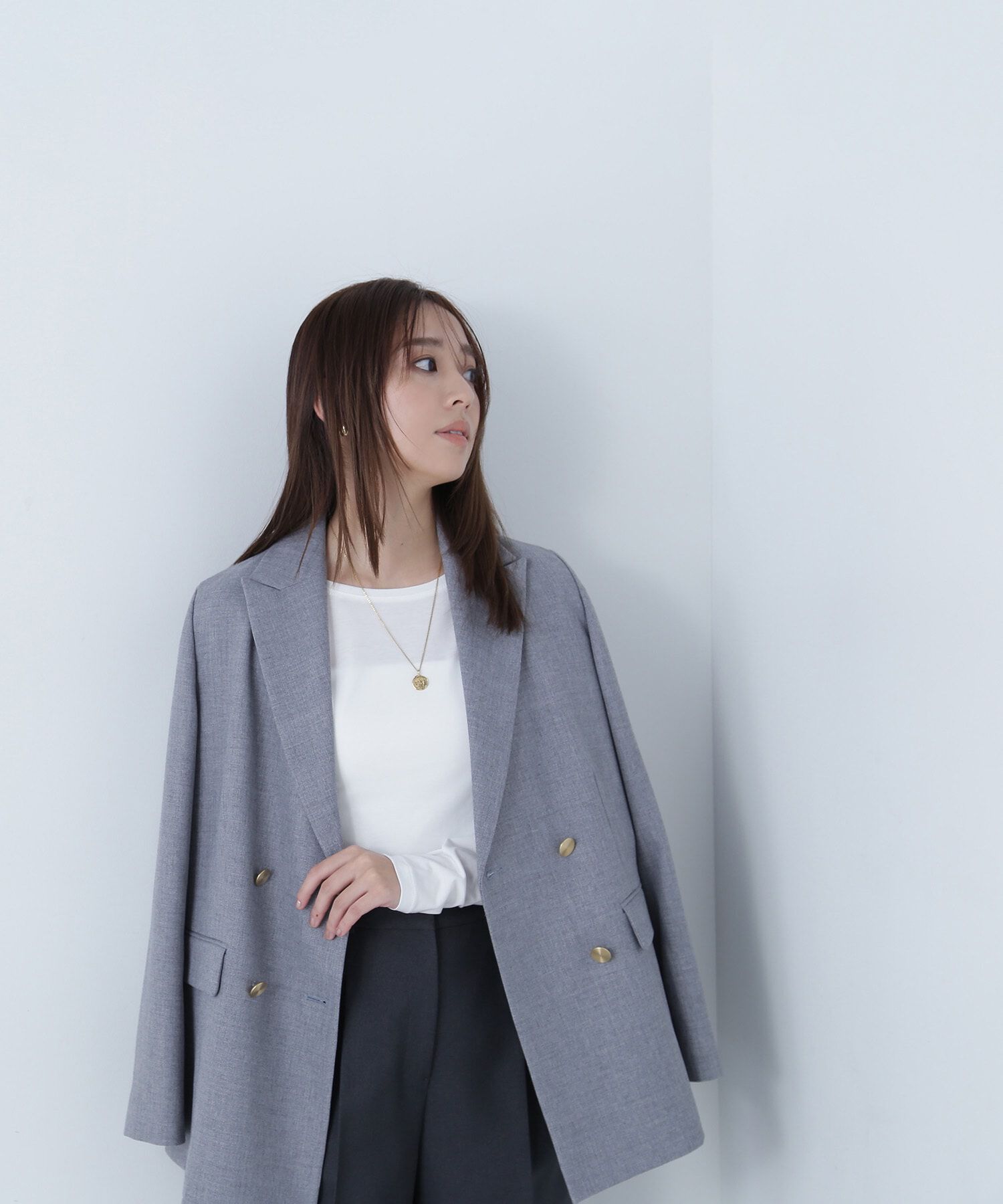  「ボートネックシアーカットソー」|Tシャツ・カットソー|