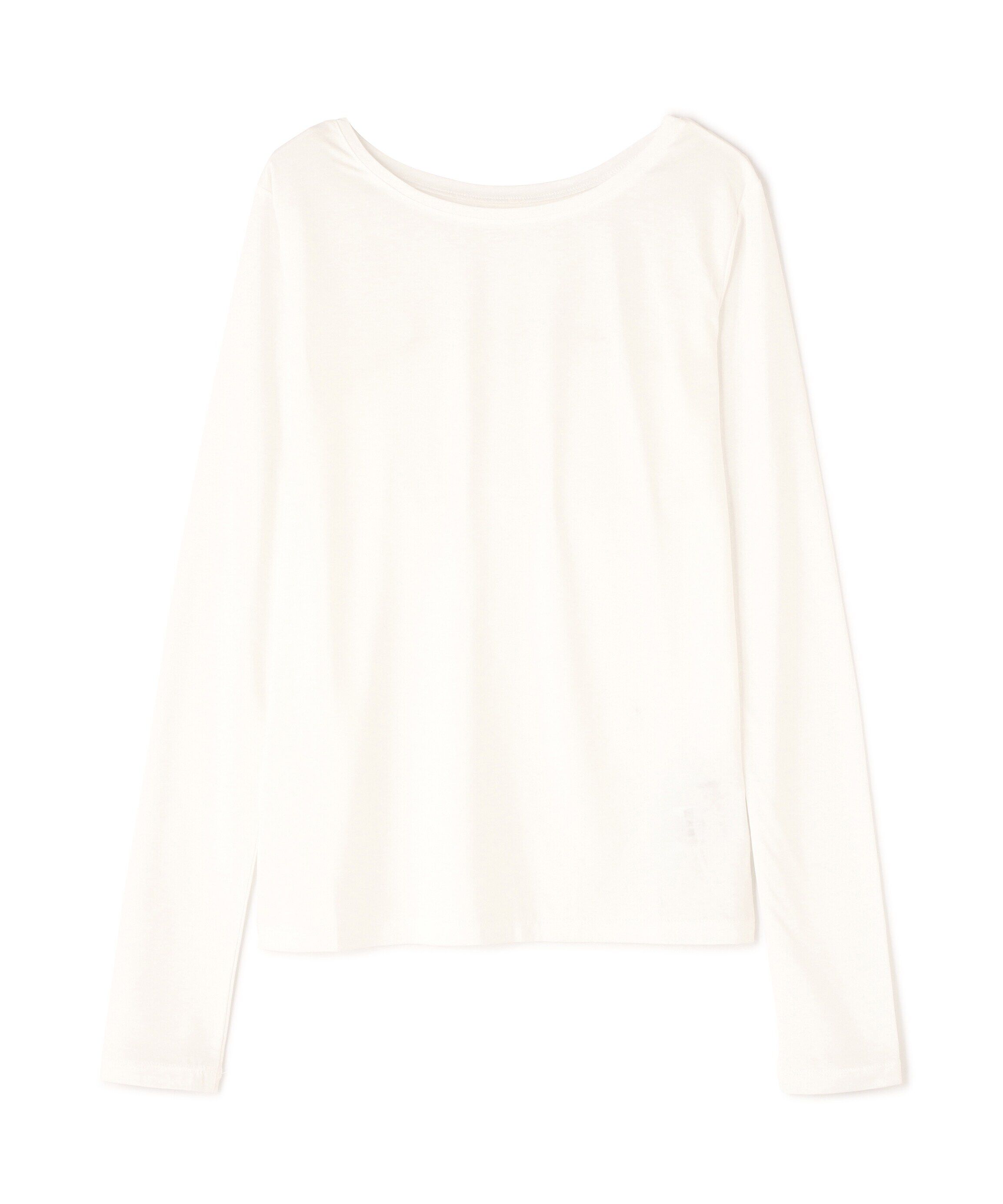  「ボートネックシアーカットソー」|Tシャツ・カットソー|