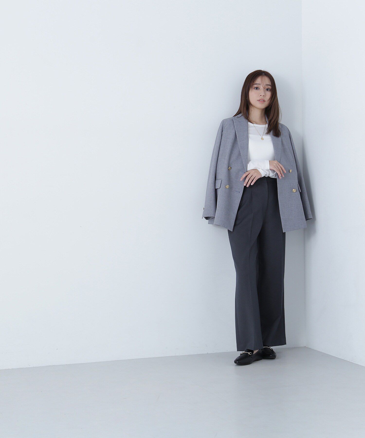  「ボートネックシアーカットソー」|Tシャツ・カットソー|