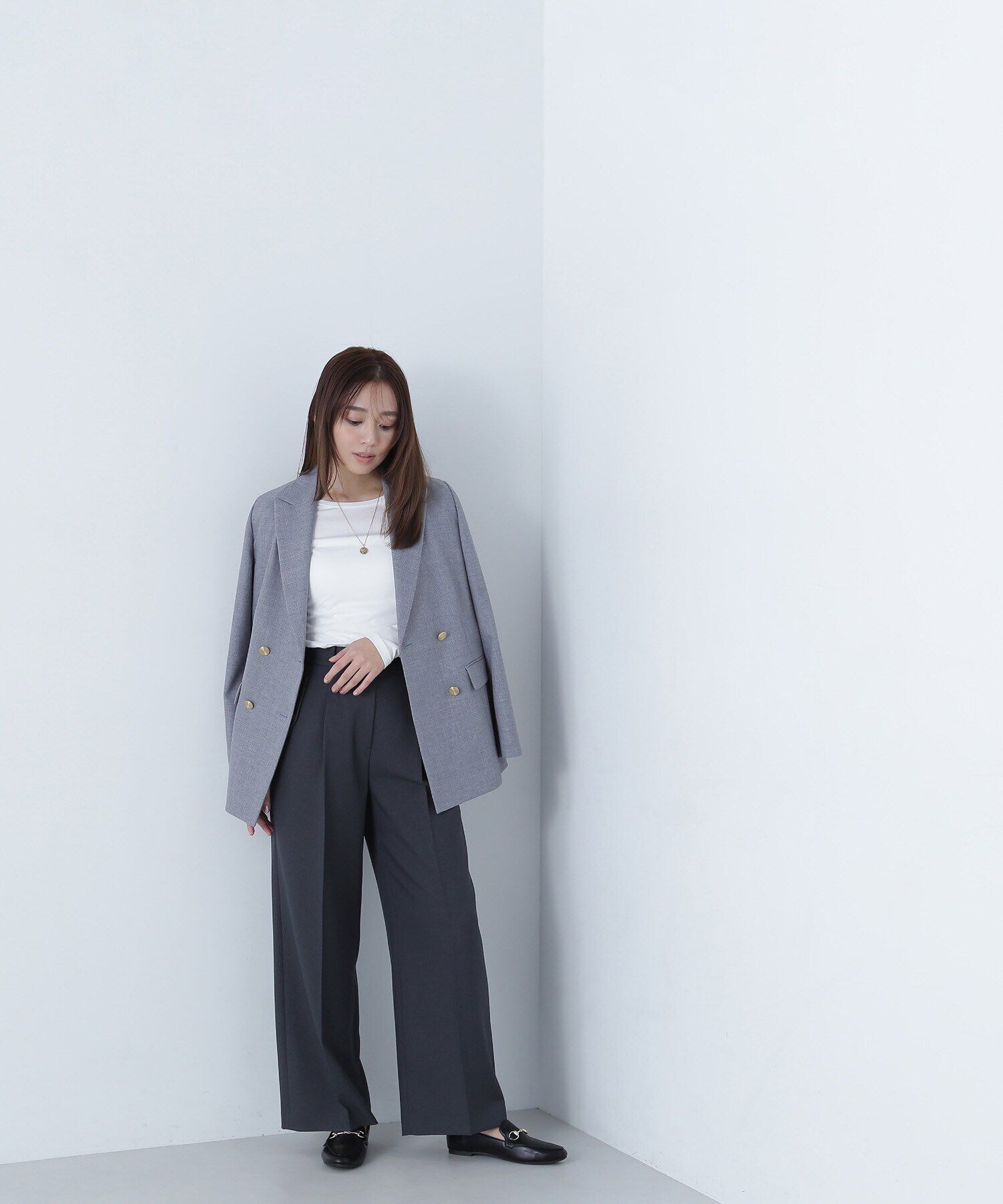  「ボートネックシアーカットソー」|Tシャツ・カットソー|