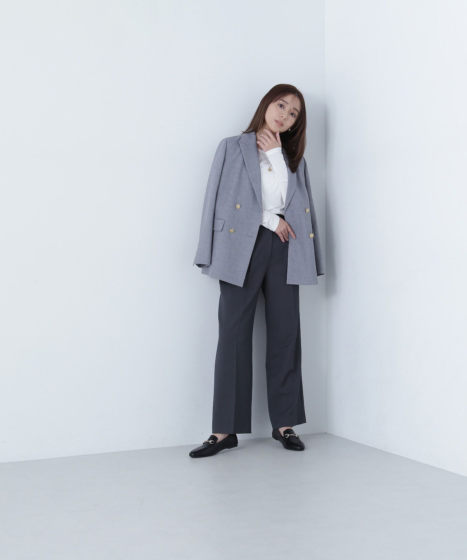  「ボートネックシアーカットソー」|Tシャツ・カットソー|