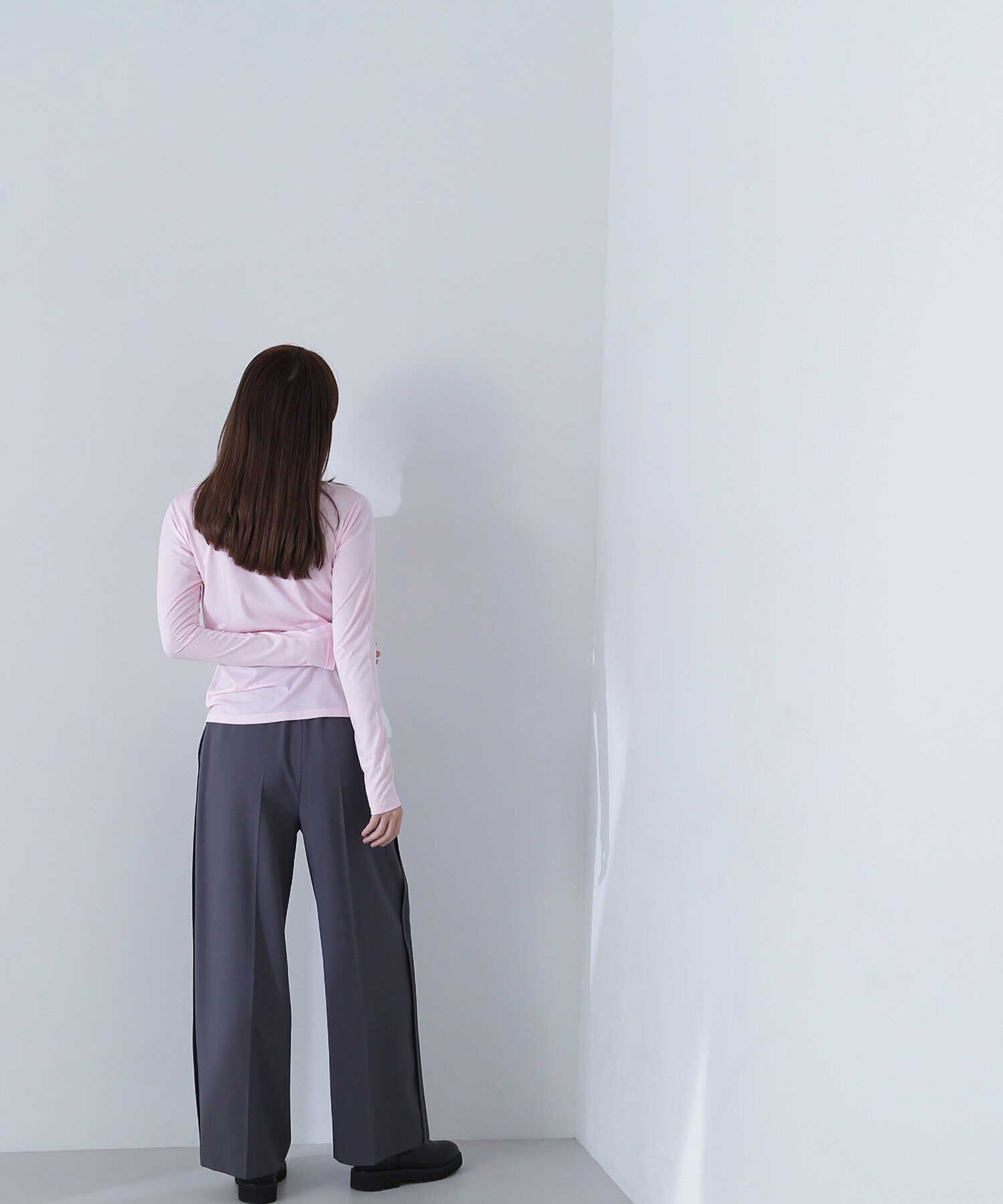  「ボートネックシアーカットソー」|Tシャツ・カットソー|