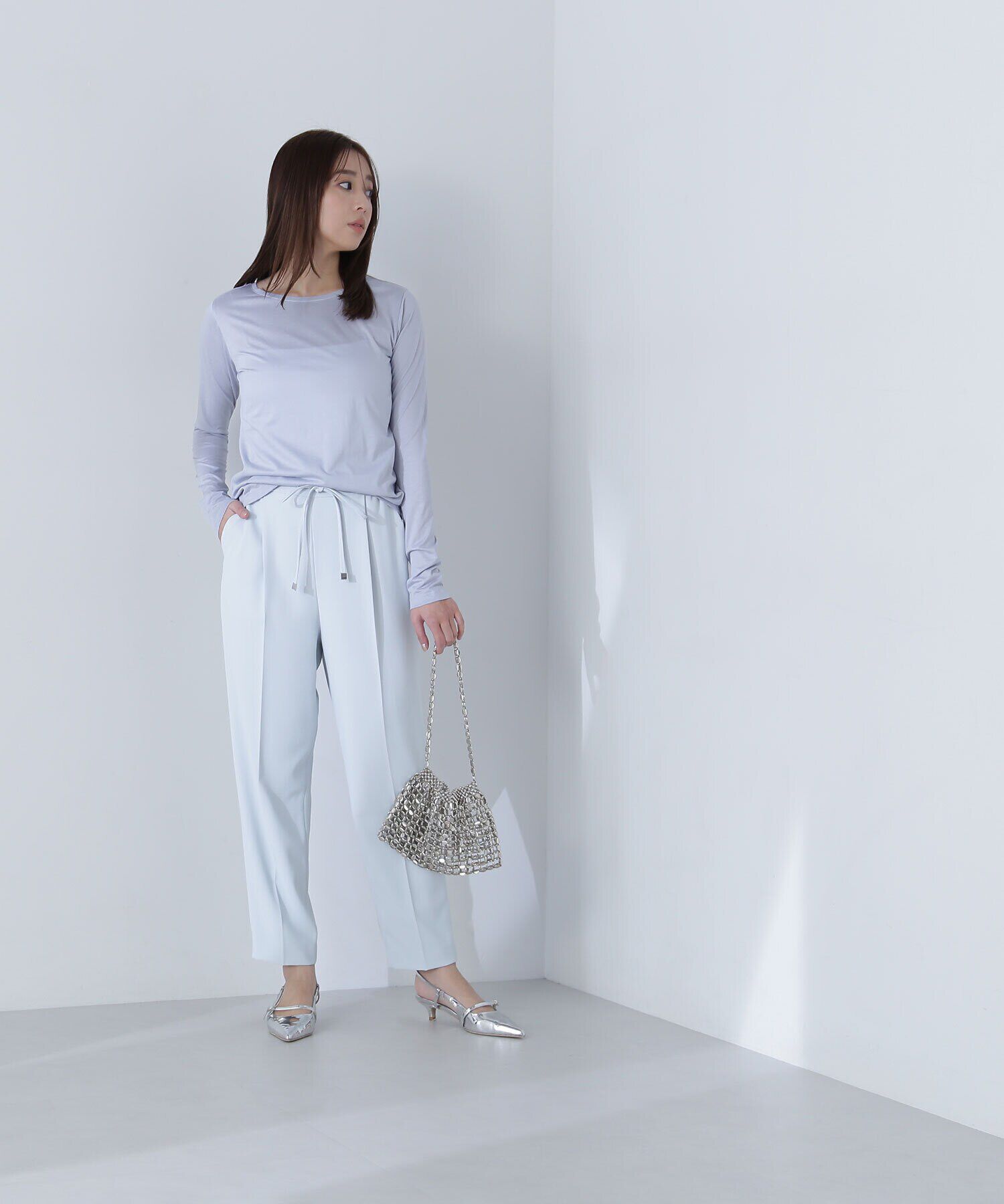  「ボートネックシアーカットソー」|Tシャツ・カットソー|