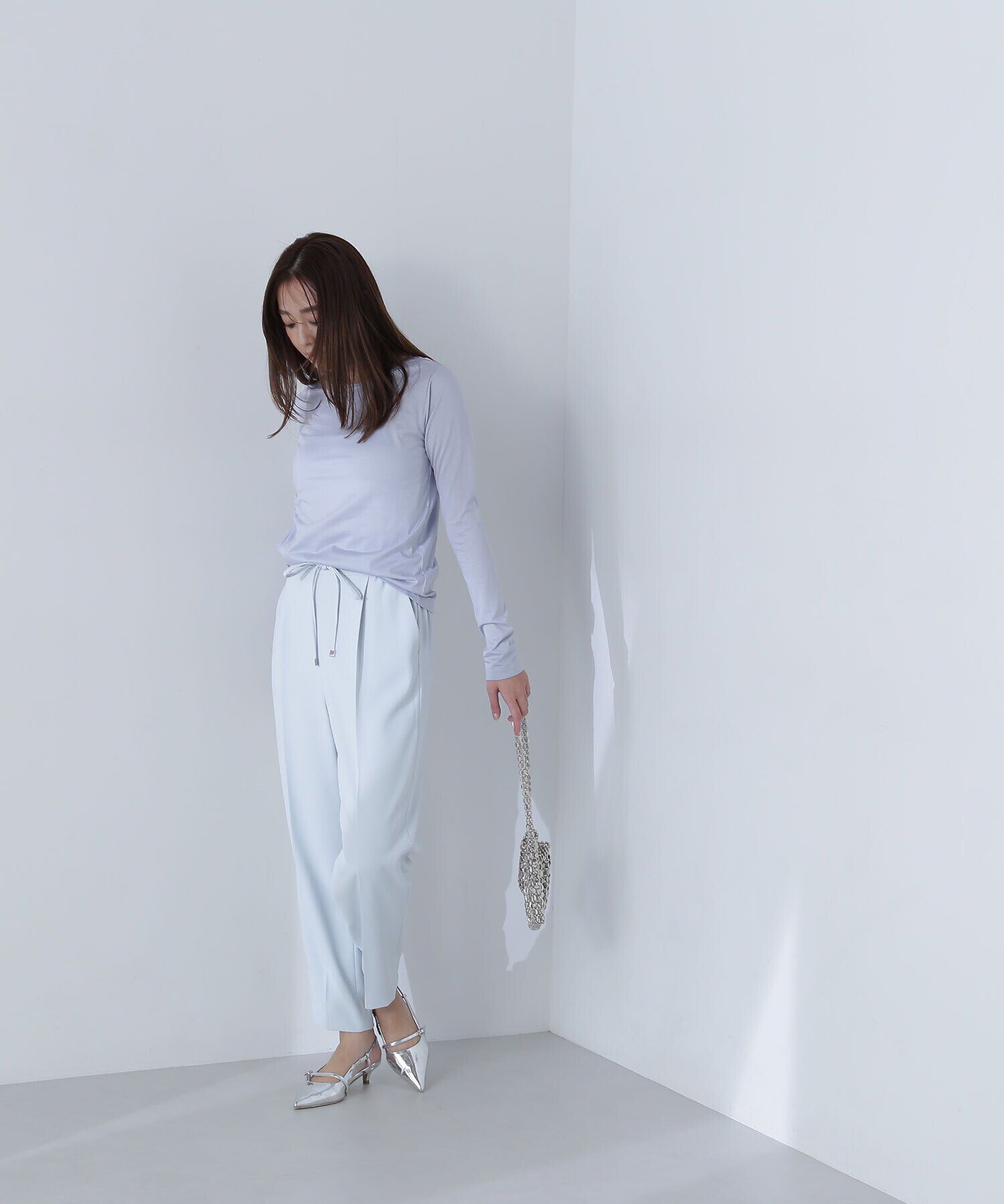  「ボートネックシアーカットソー」|Tシャツ・カットソー|