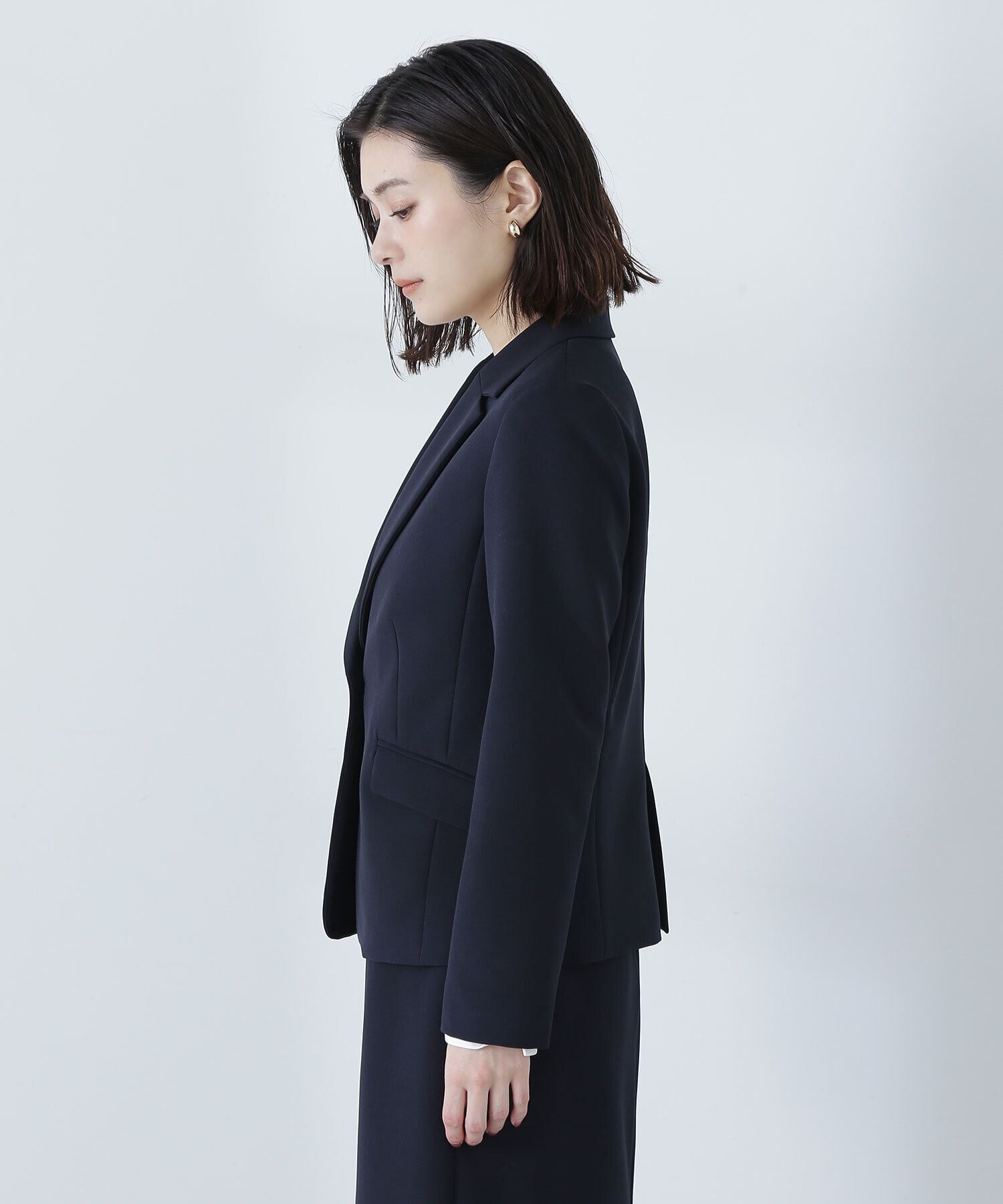  「ダブルクロスストレッチ SETUP テーラードジャケット」|その他|