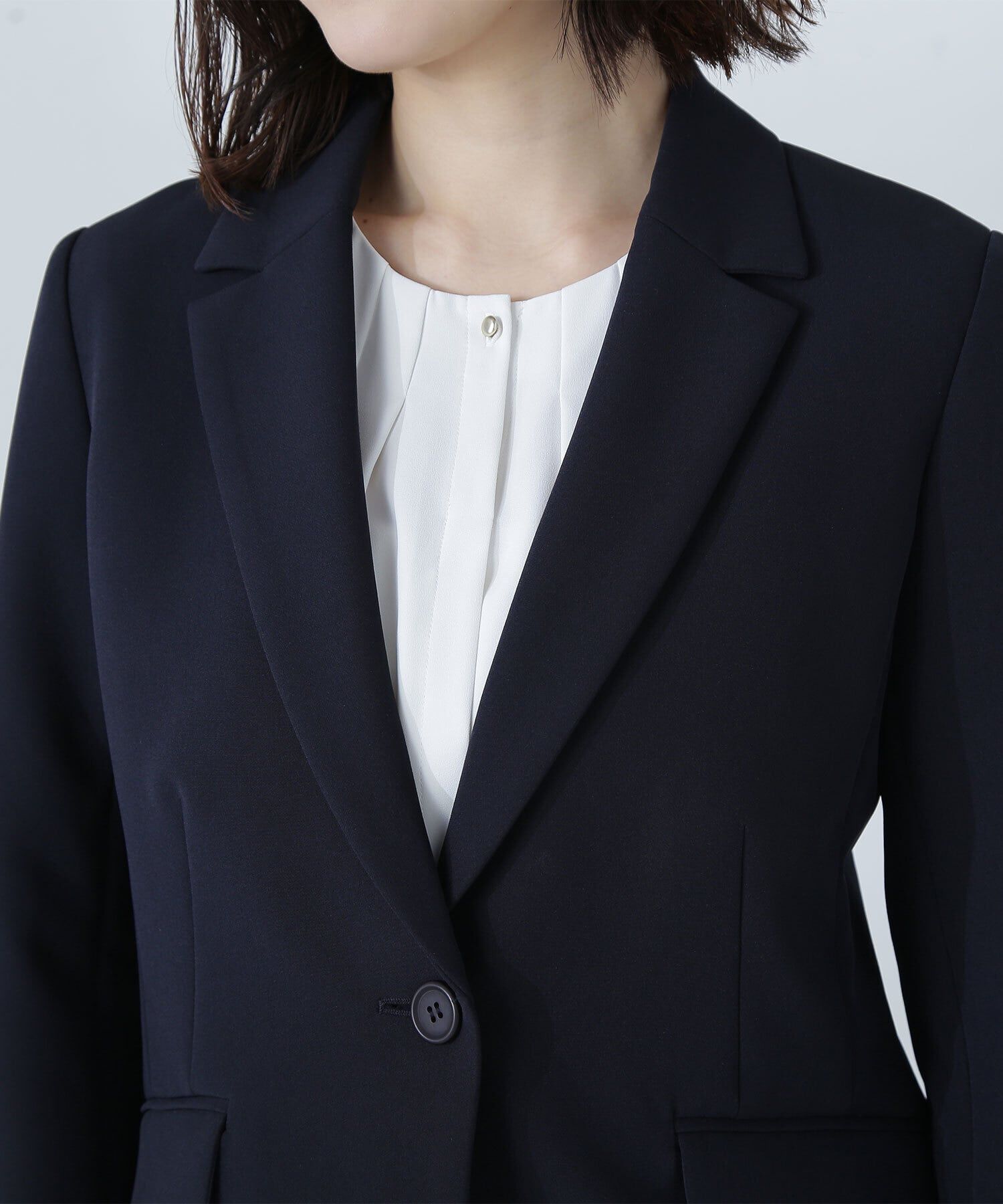  「ダブルクロスストレッチ SETUP テーラードジャケット」|その他|