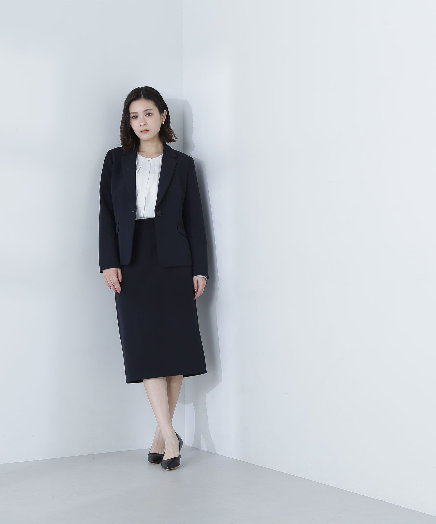  「ダブルクロスストレッチ SETUP テーラードジャケット」|その他|