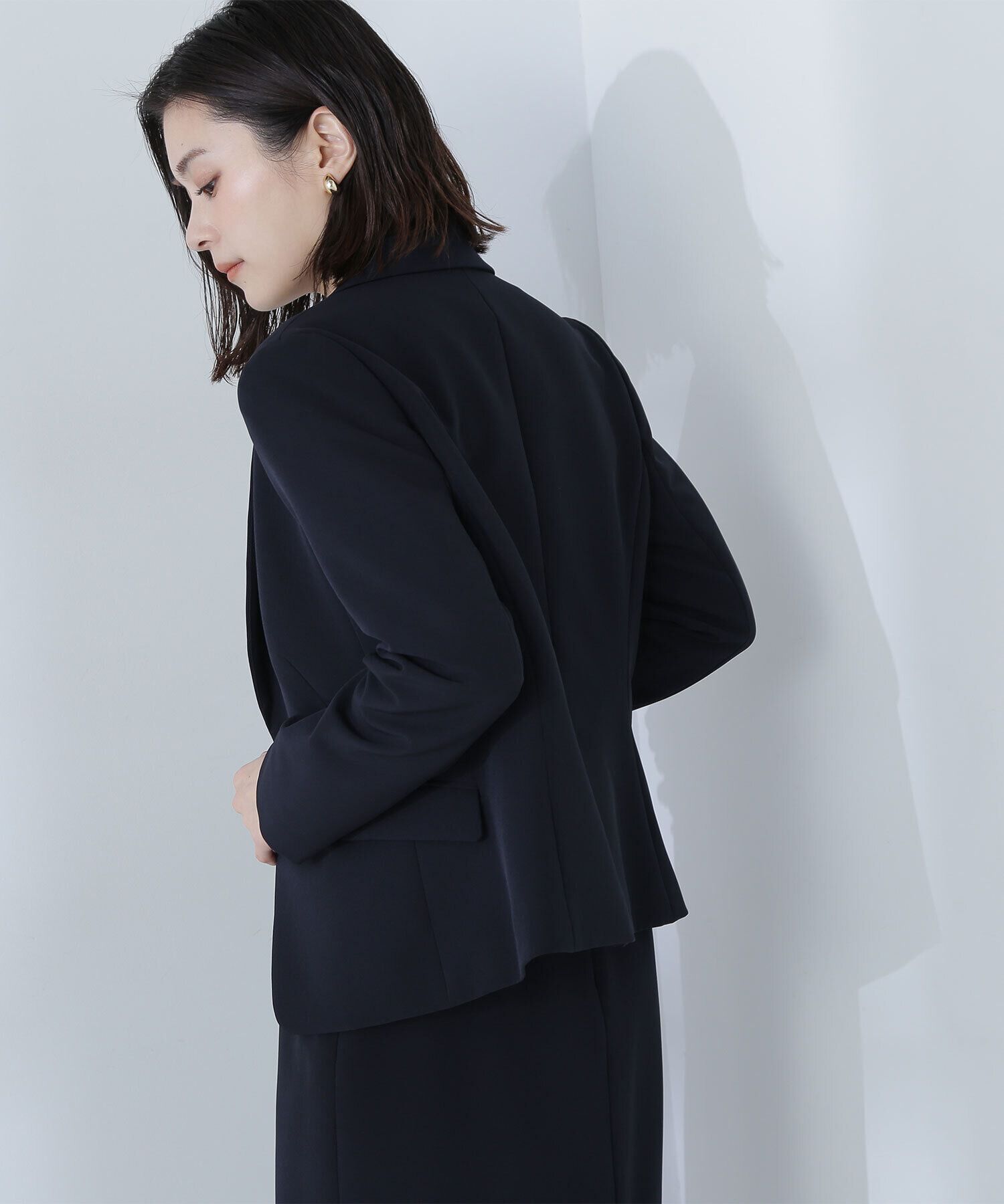  「ダブルクロスストレッチ SETUP テーラードジャケット」|その他|