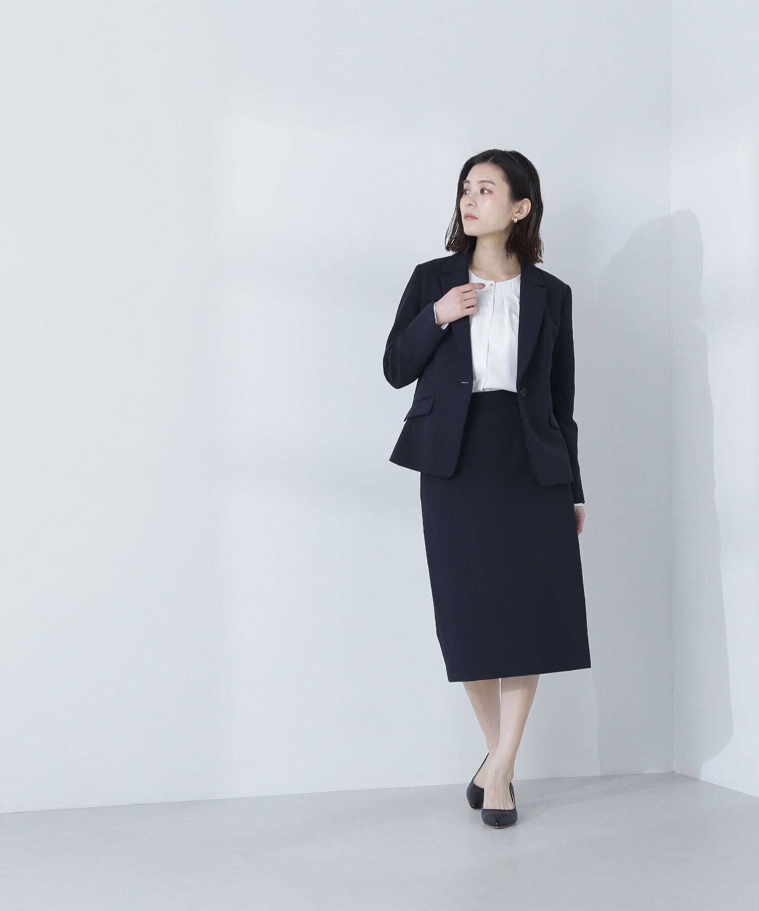  「ダブルクロスストレッチ SETUP テーラードジャケット」|その他|