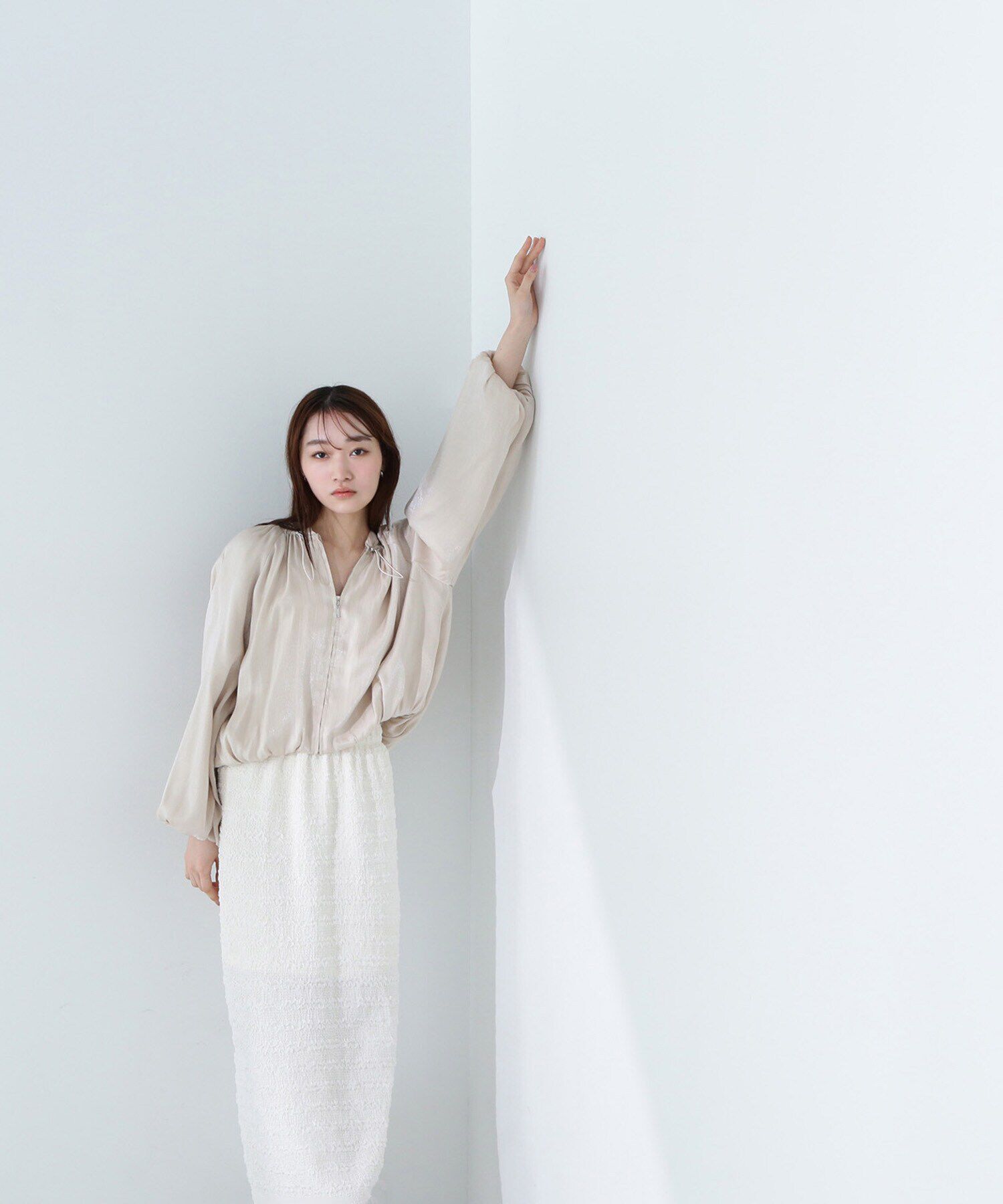  「グロッシーバルーンブルゾン」|ブルゾン・スタジャン|