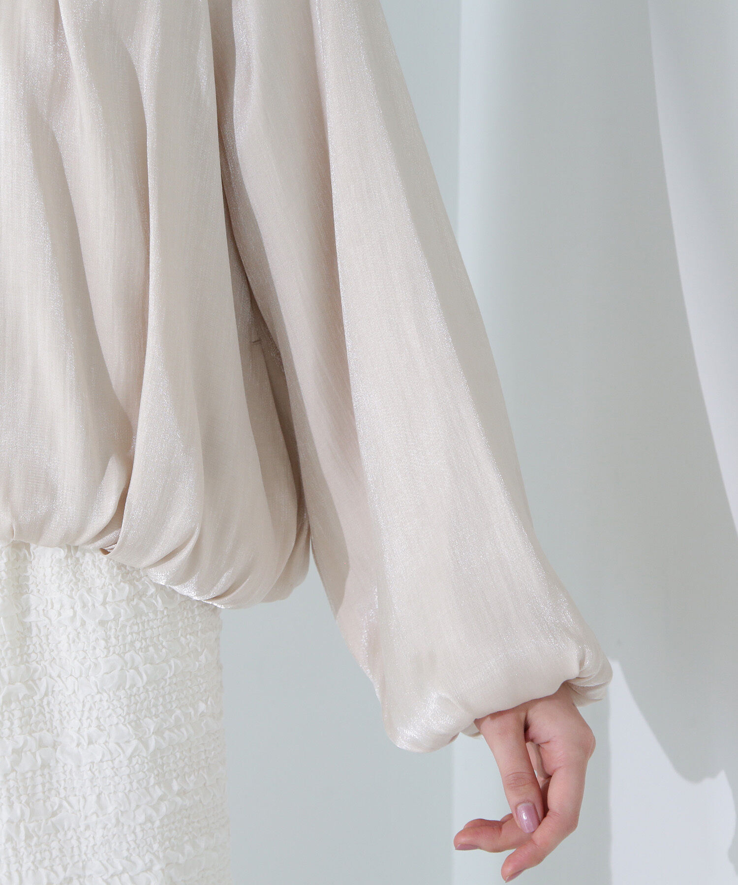  「グロッシーバルーンブルゾン」|ブルゾン・スタジャン|