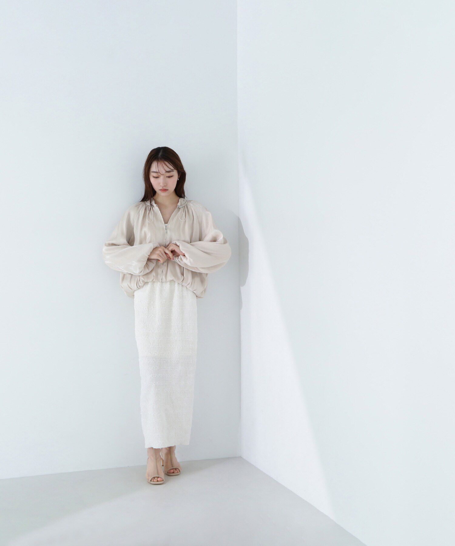  「グロッシーバルーンブルゾン」|ブルゾン・スタジャン|