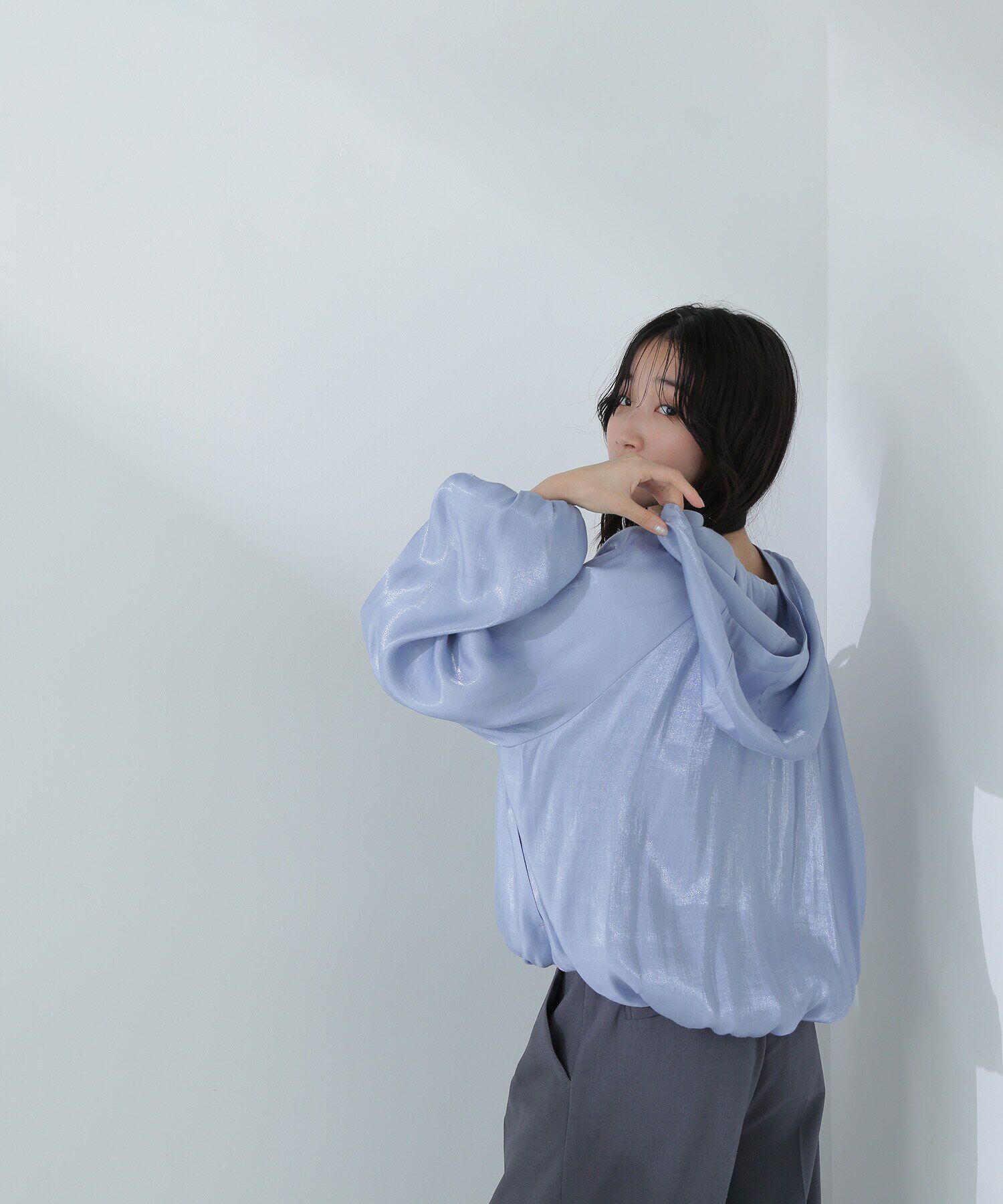  「グロッシーバルーンブルゾン」|ブルゾン・スタジャン|