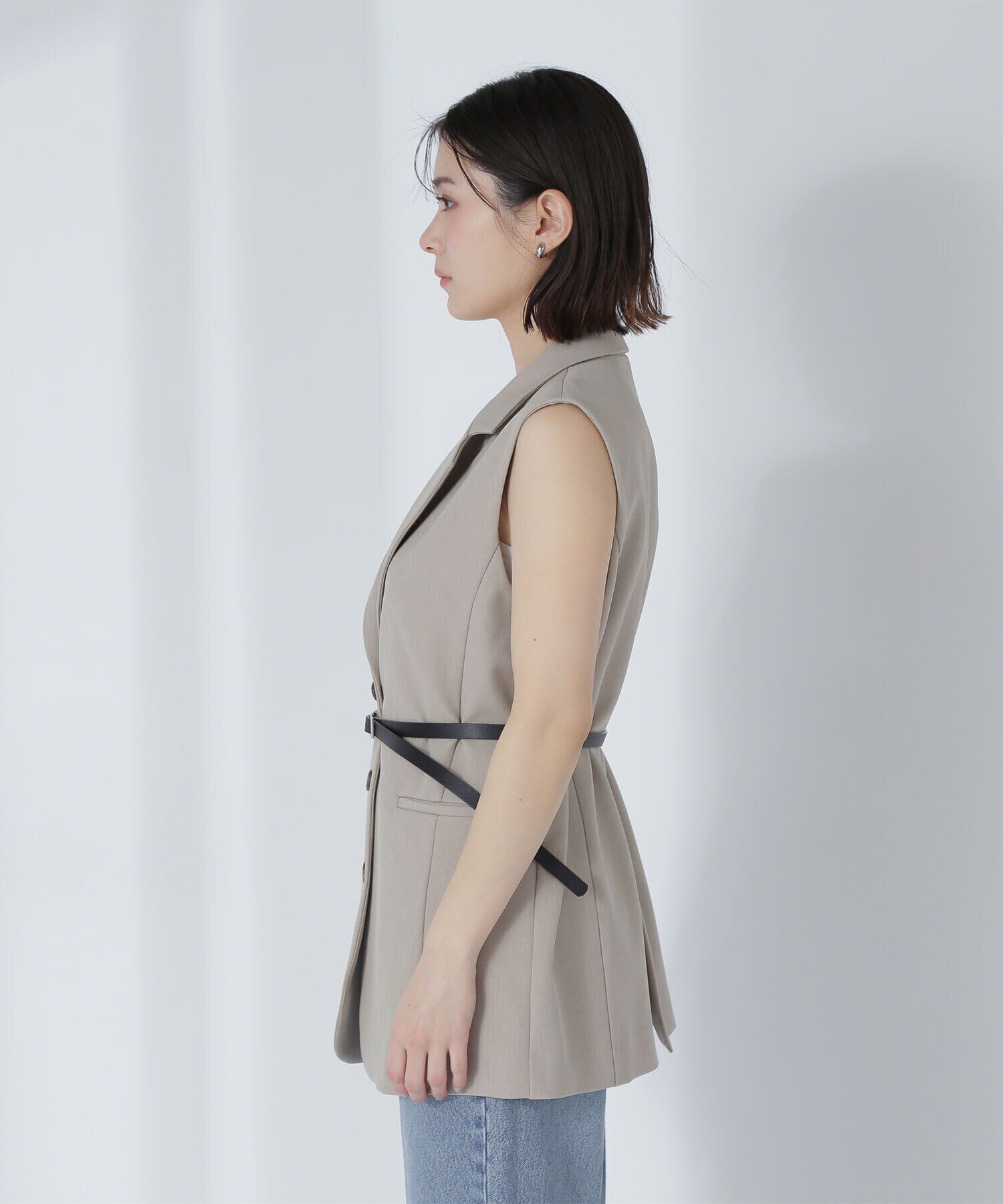  「テーラードベルテッドジレ」|ブルゾン・スタジャン|