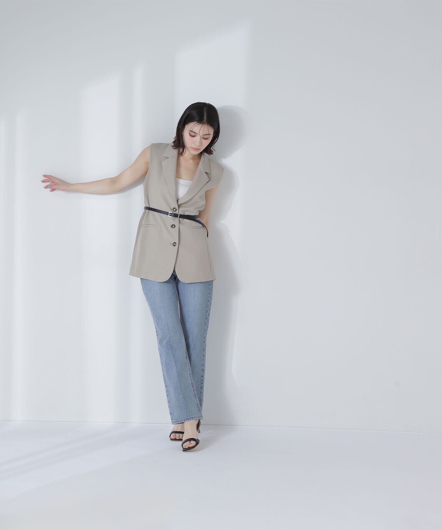  「テーラードベルテッドジレ」|ブルゾン・スタジャン|