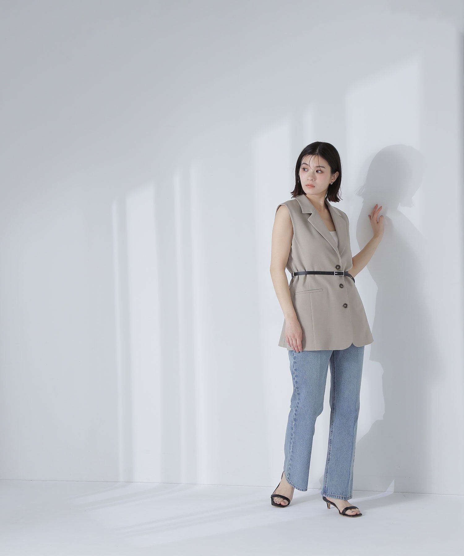  「テーラードベルテッドジレ」|ブルゾン・スタジャン|