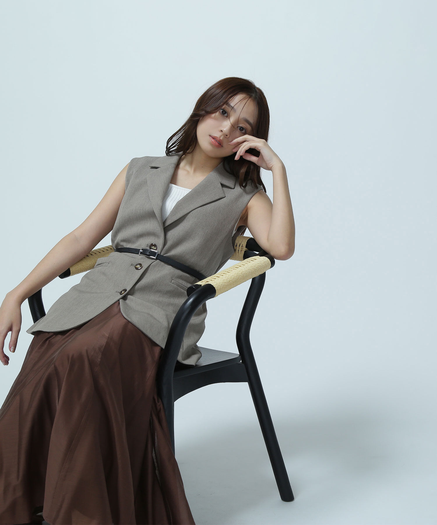  「テーラードベルテッドジレ」|ブルゾン・スタジャン|