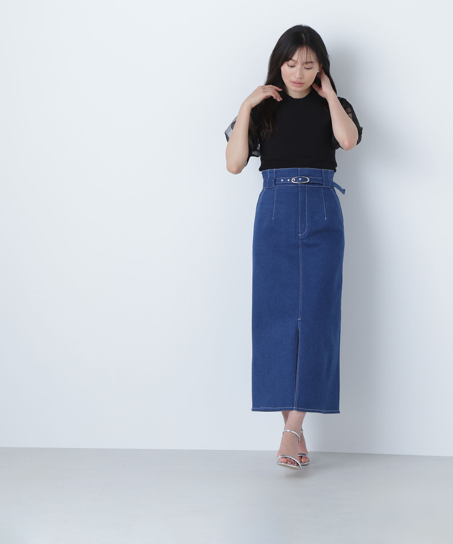  「シアースリットスリーブニット」|ニット・セーター|