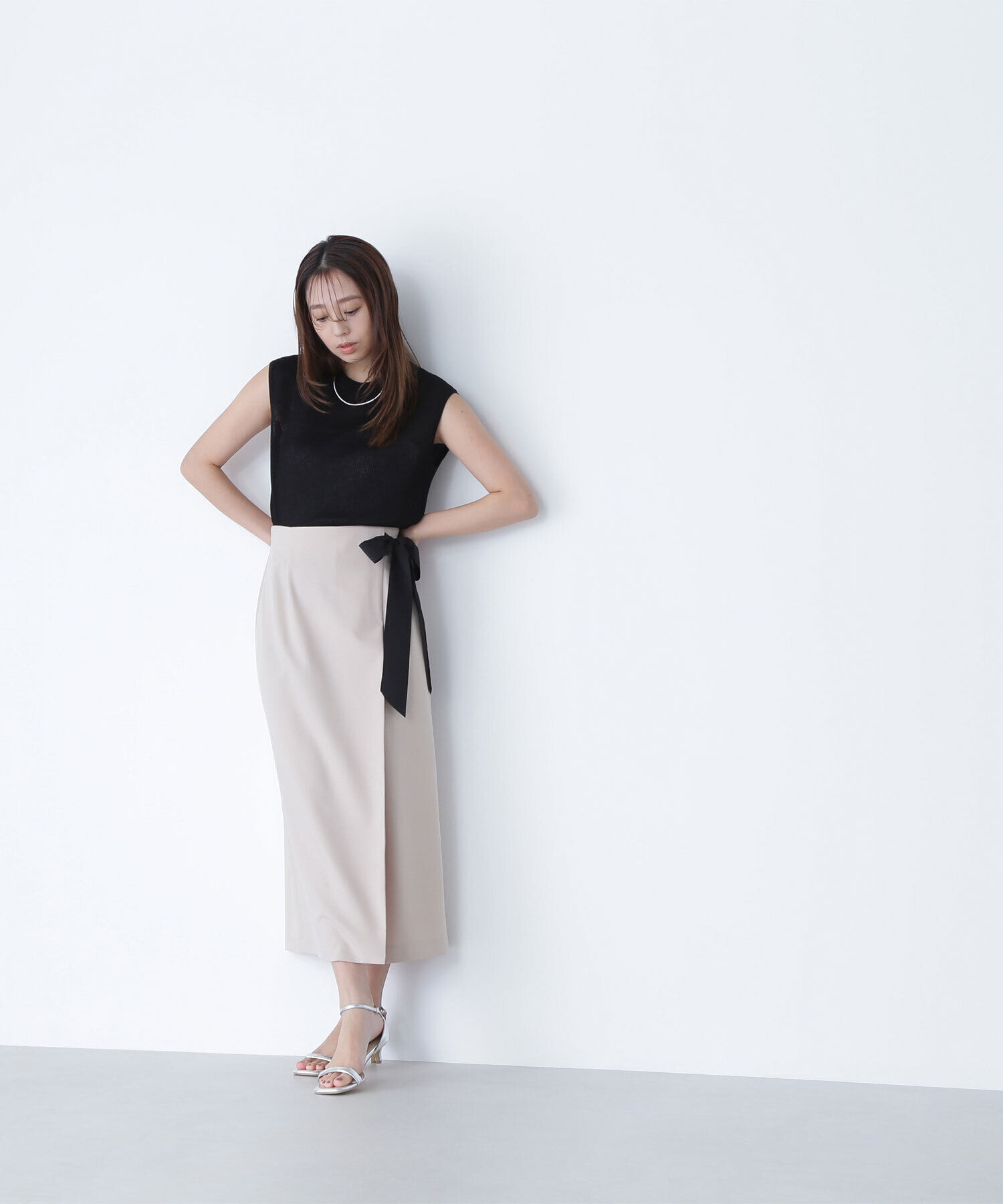  「シアーリブニット」|ニット・セーター|