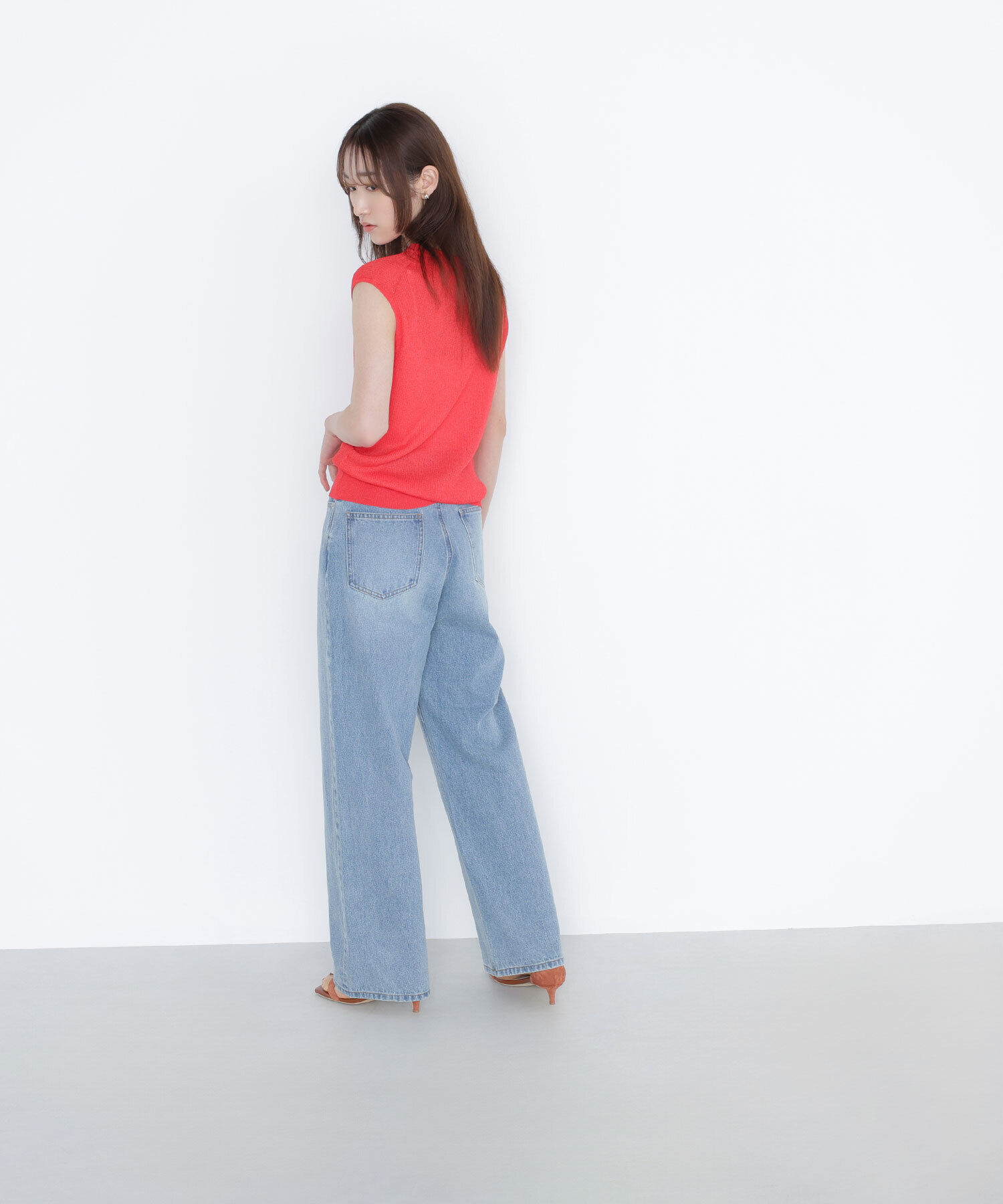  「シアーリブニット」|ニット・セーター|