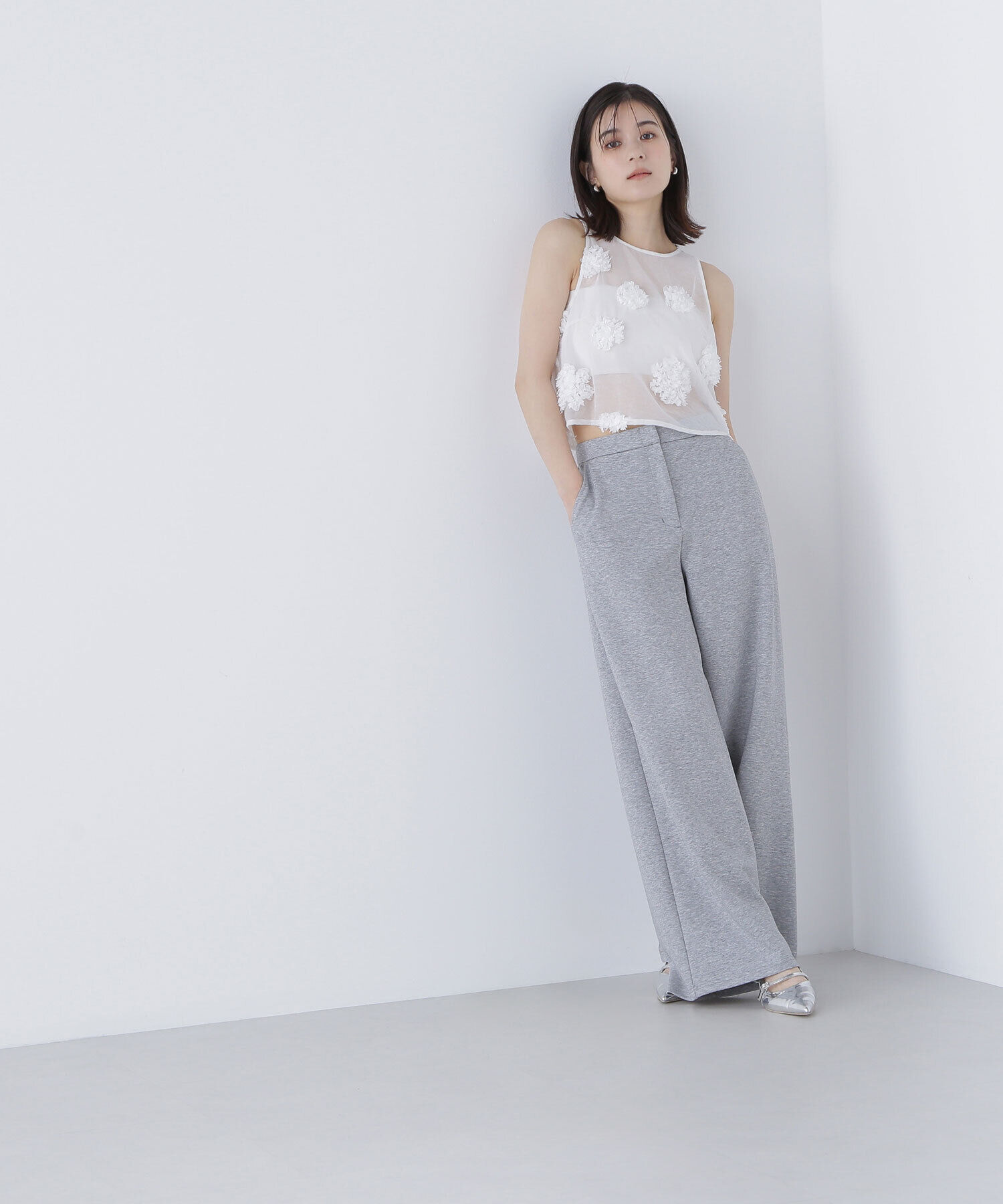  「カットソーワイドパンツ」|その他|