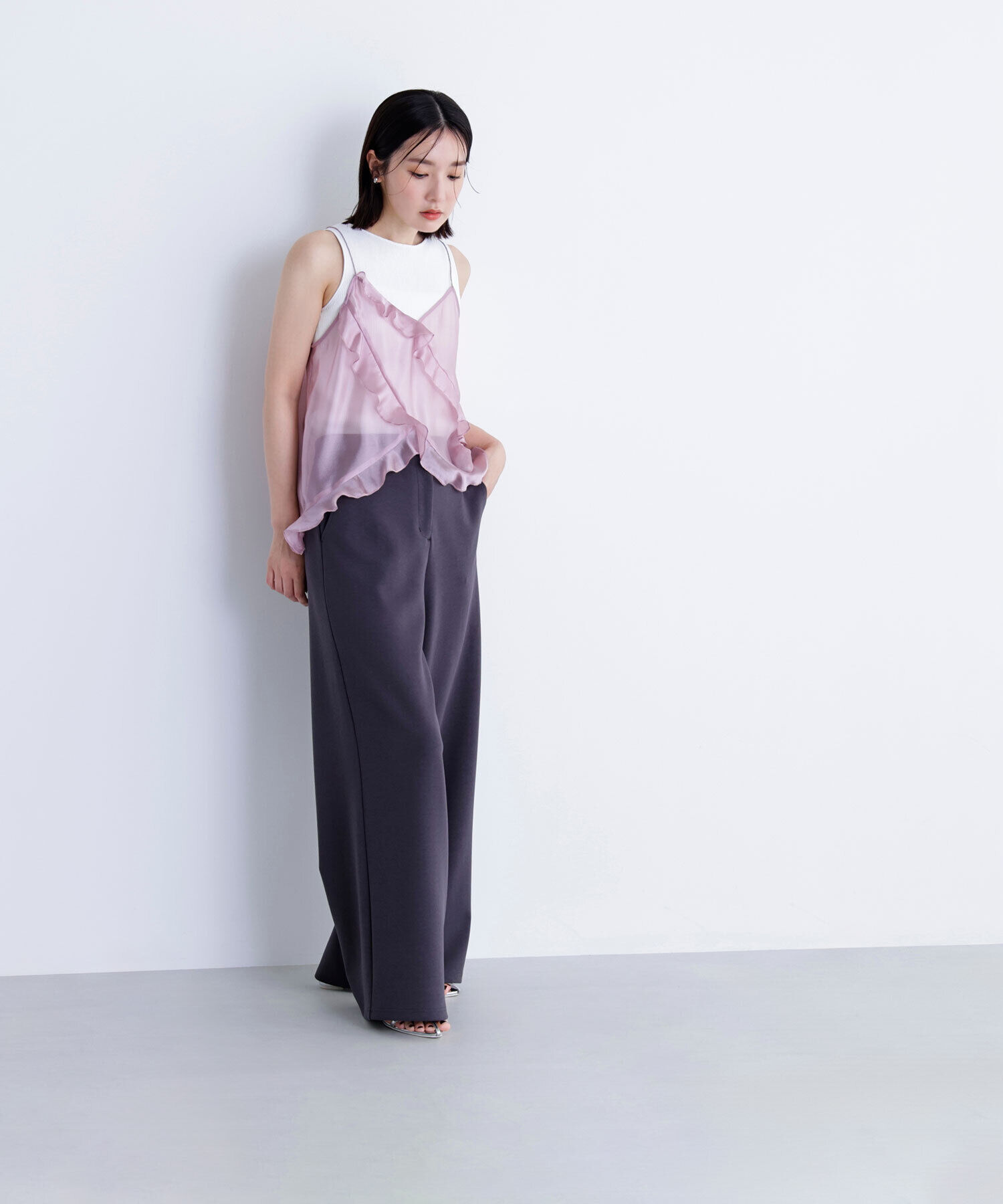  「カットソーワイドパンツ」|その他|