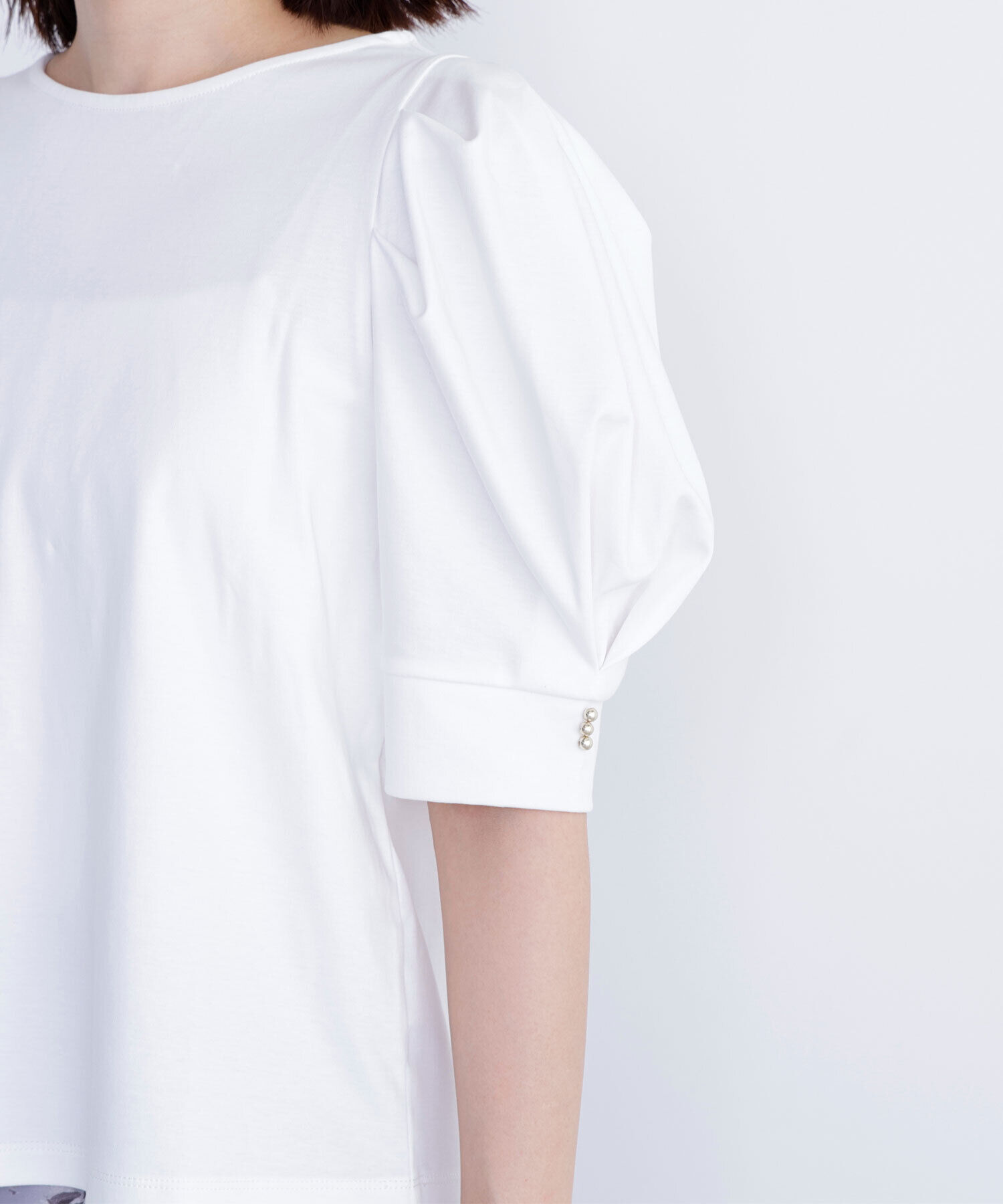  「パフスリーブカットソー」|Tシャツ・カットソー|