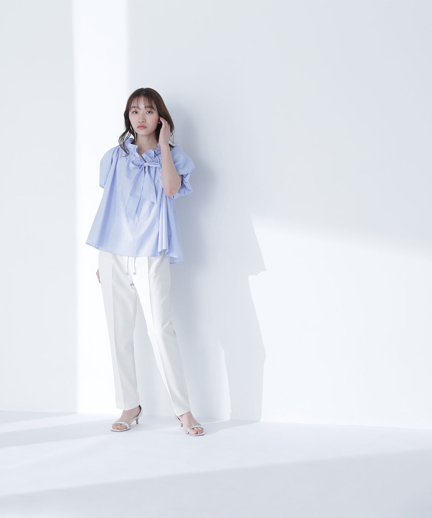  「2wayリボンボウブラウス」|シャツ・ブラウス|