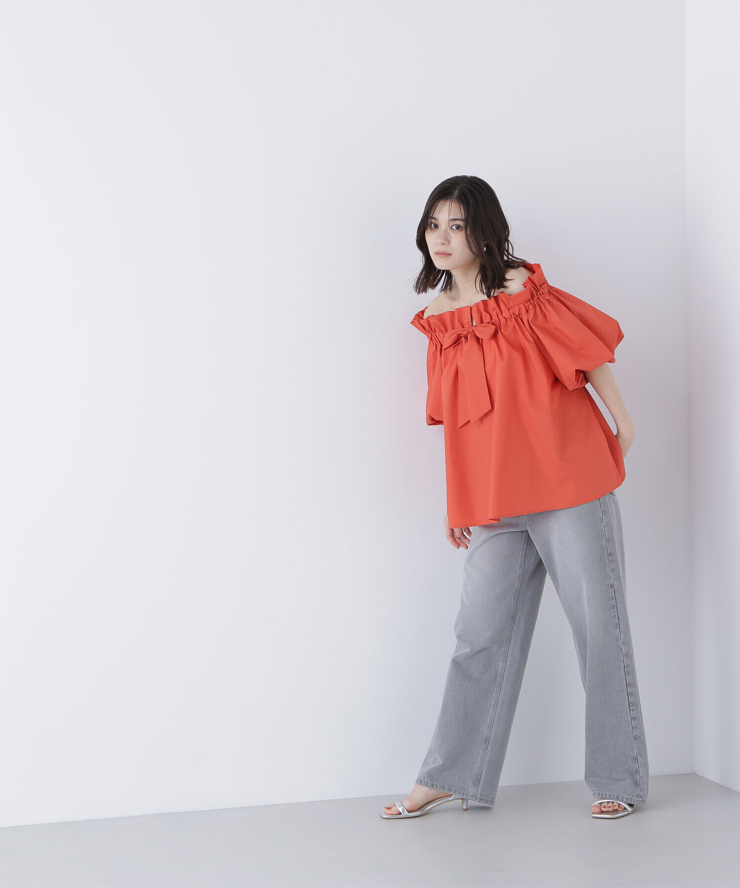  「2wayリボンボウブラウス」|シャツ・ブラウス|