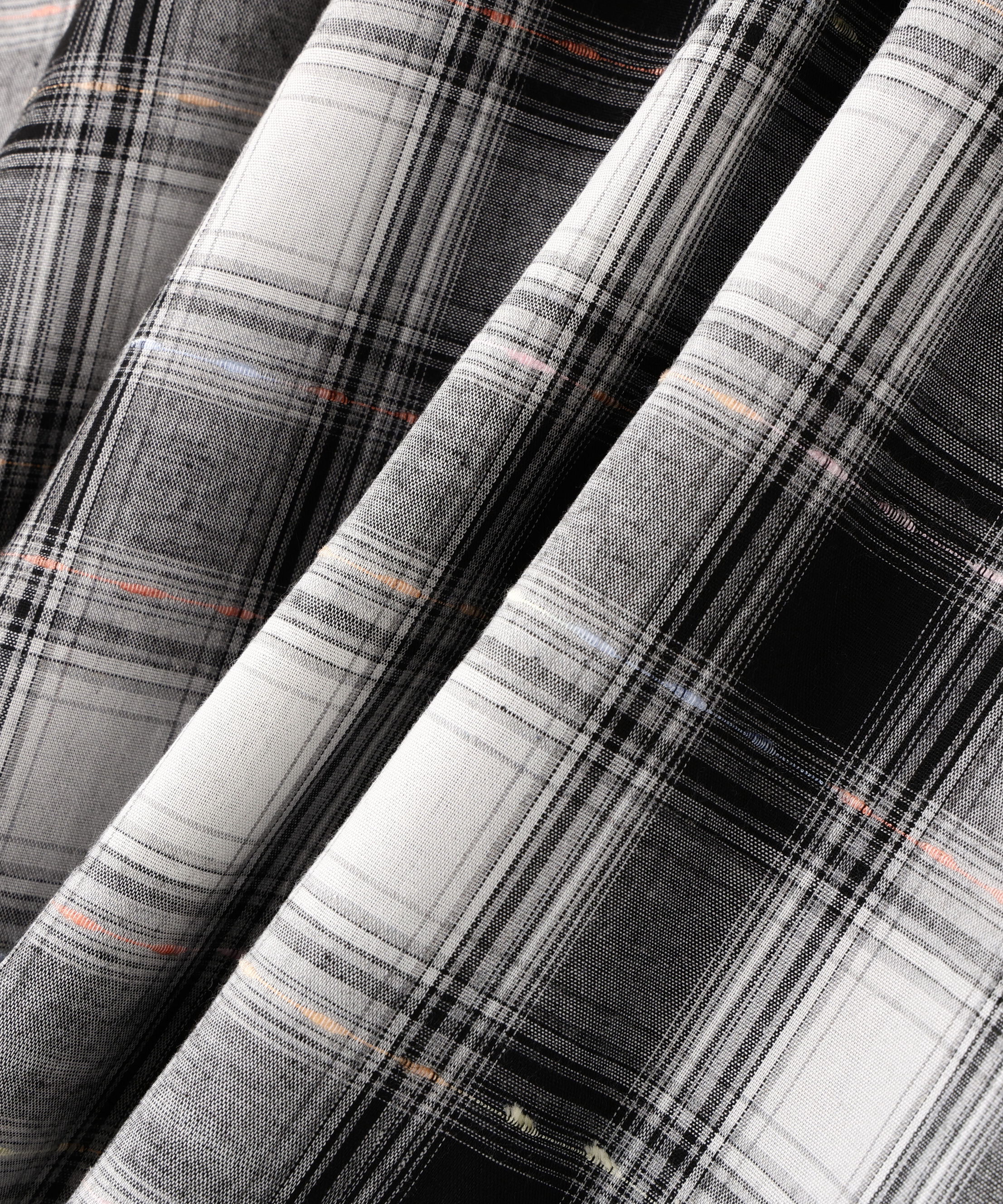  「カラーヤーンチェックスカート」|スカート|