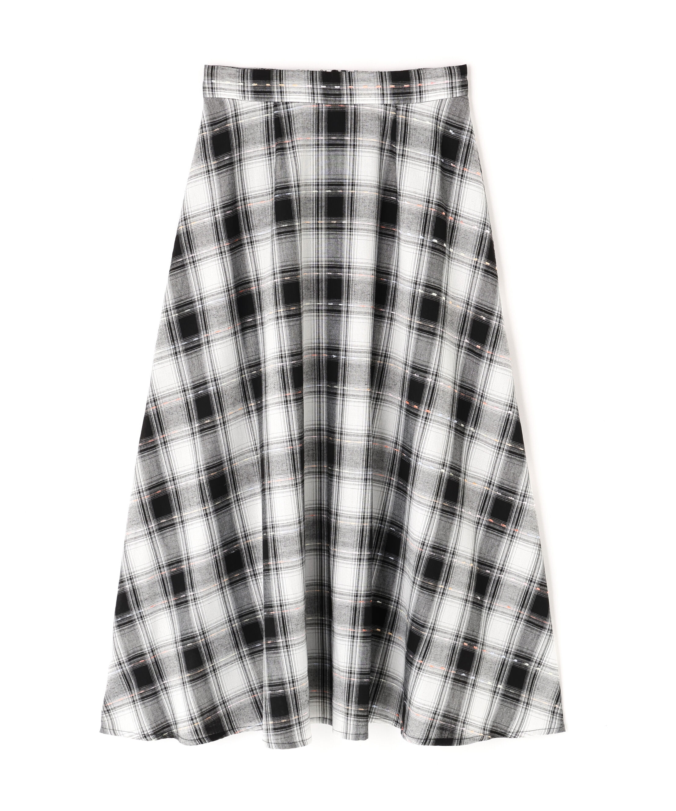  「カラーヤーンチェックスカート」|スカート|