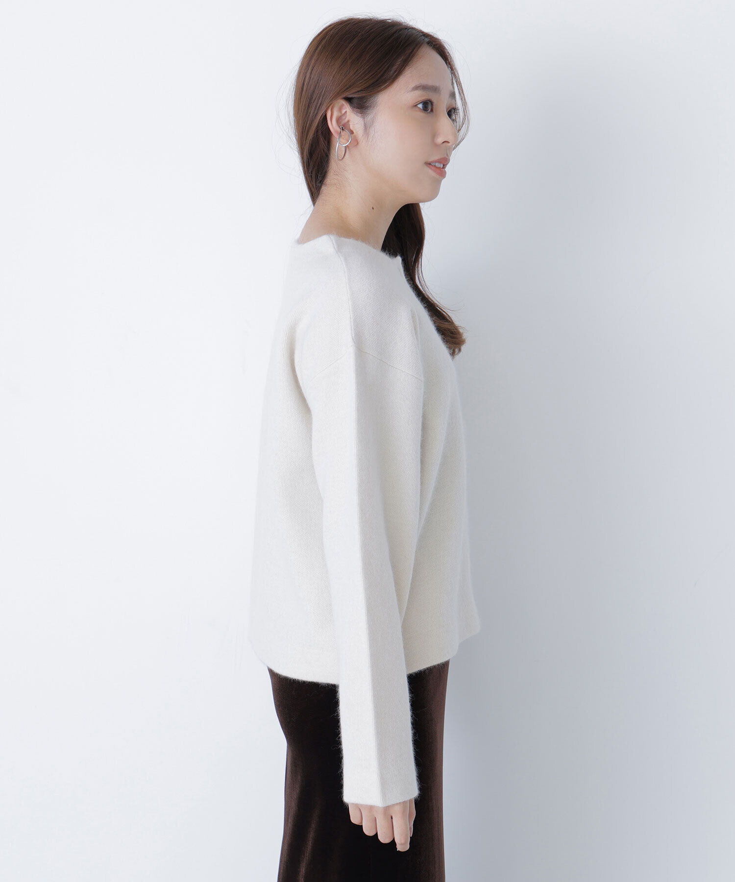  「FOX接結ニットジャケット」|ニット・セーター|