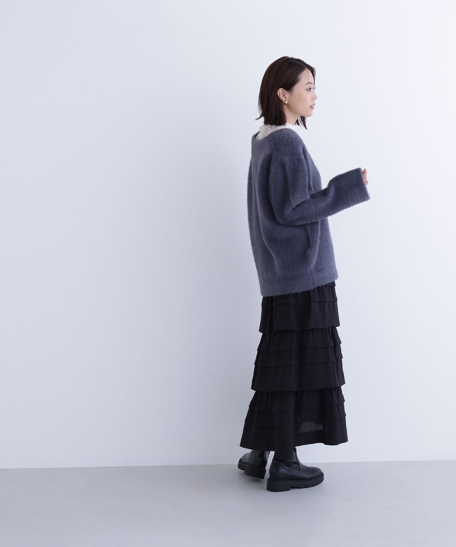  「ミルフィーユティアードスカート」|スカート|