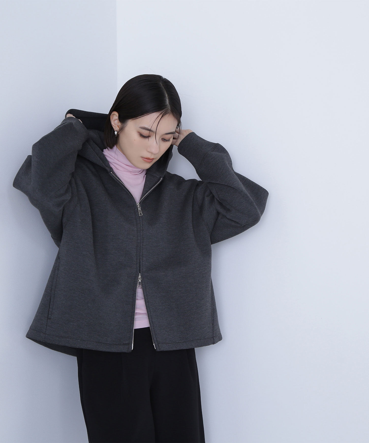  「テントラインダンボールパーカー」|Tシャツ・カットソー|