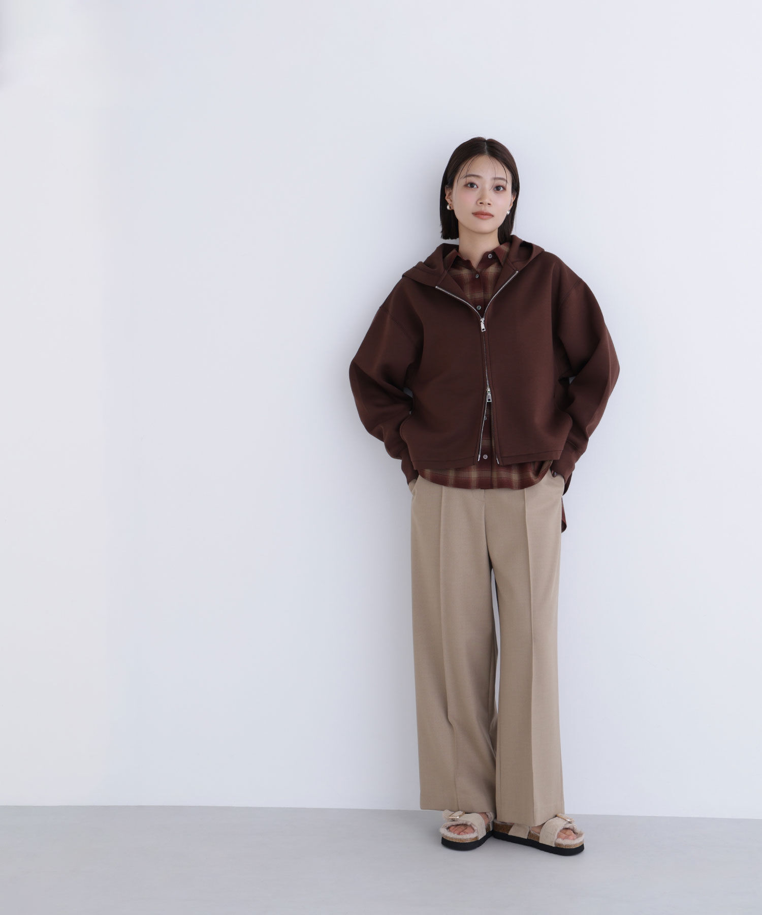  「テントラインダンボールパーカー」|Tシャツ・カットソー|