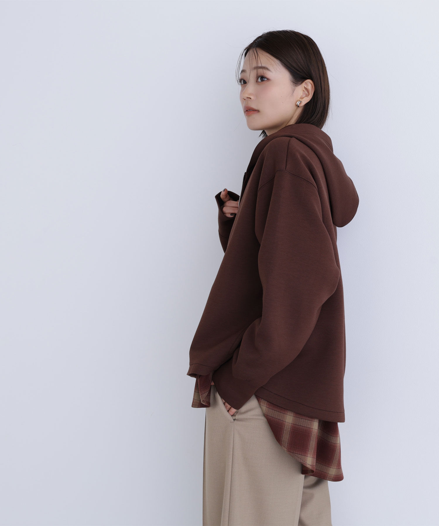  「テントラインダンボールパーカー」|Tシャツ・カットソー|