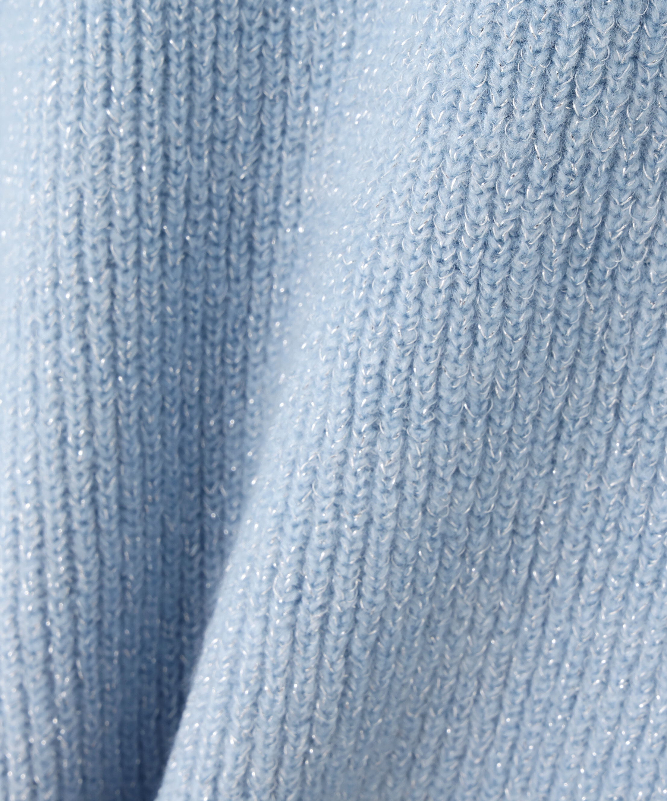  「オフショルボクシーラメニット」|ニット・セーター|